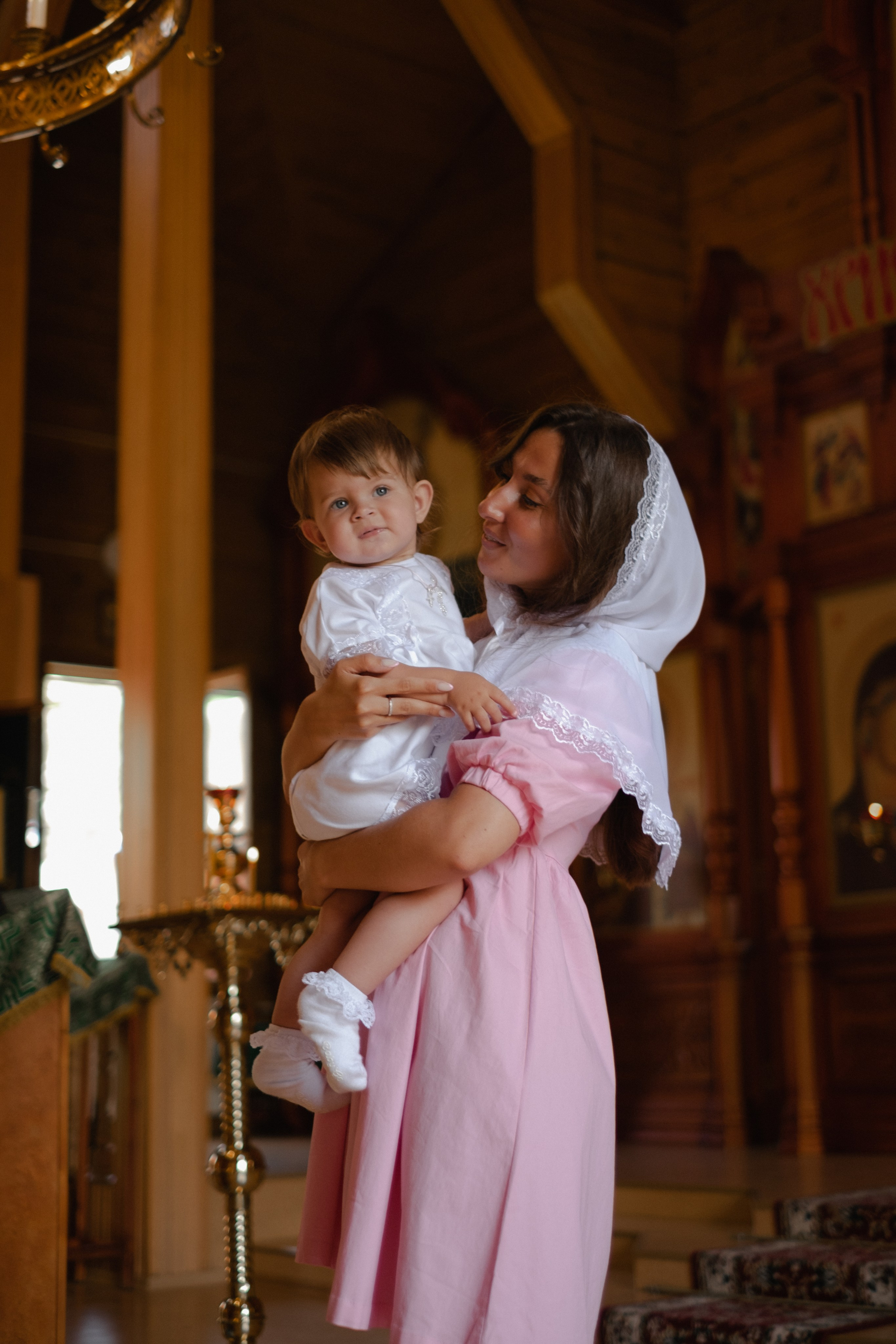 Крещение Таисии. Фотограф в Новосибирске Диана Ильиных