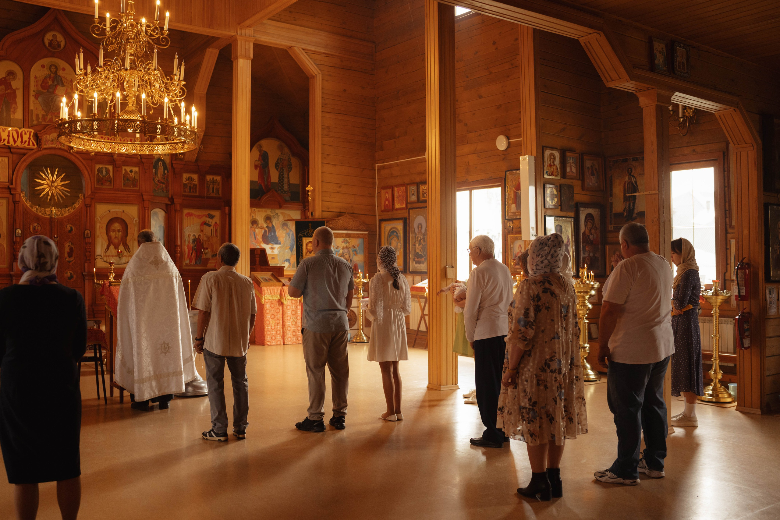 Крещение Любы. Фотограф в Новосибирске Диана Ильиных