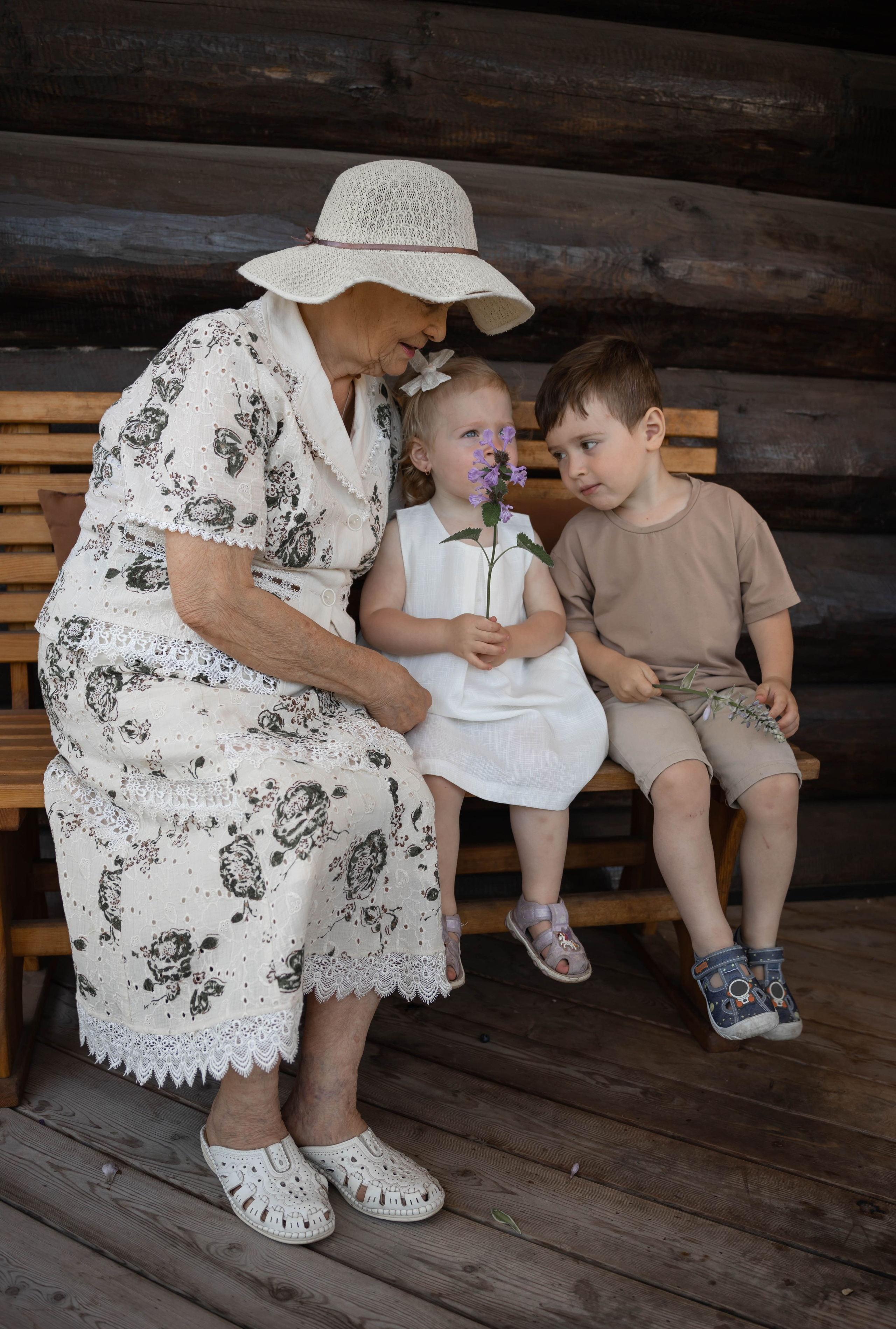 Каникулы у прабабушки. Портретный фотограф в Москве — Захарова Полина