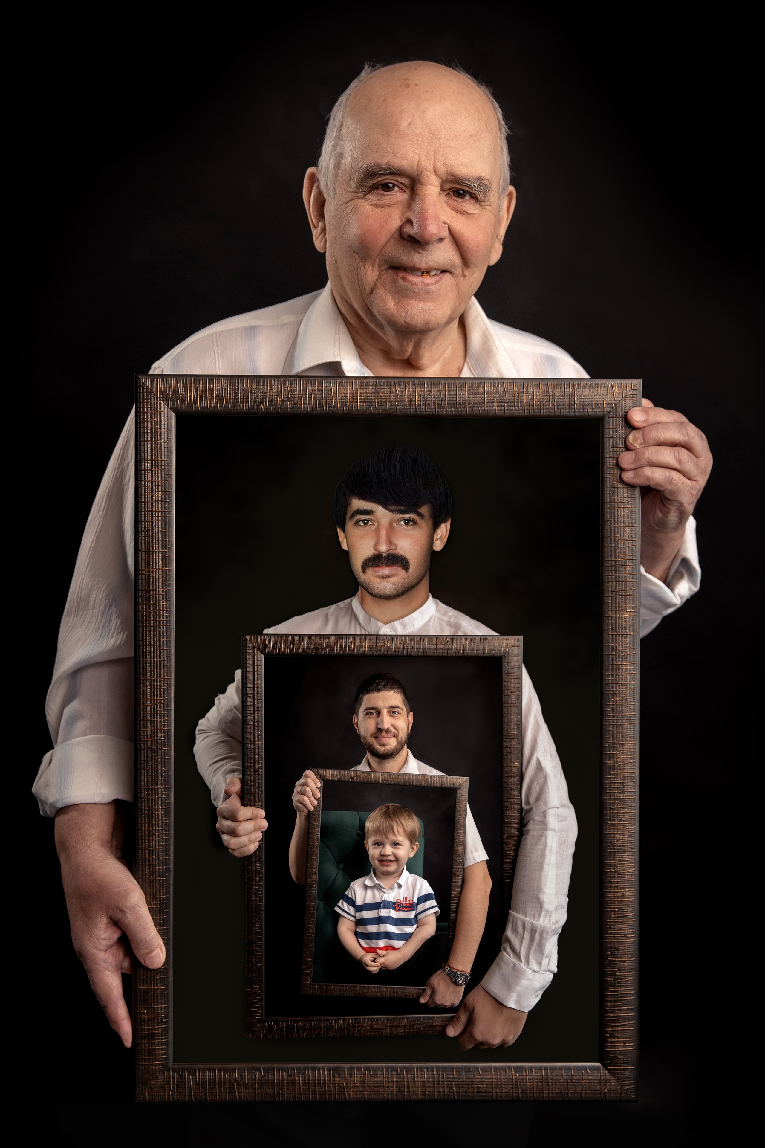 Портрет поколений. Фотограф Любава Колесник. Выпускные альбомы в Крымском районе