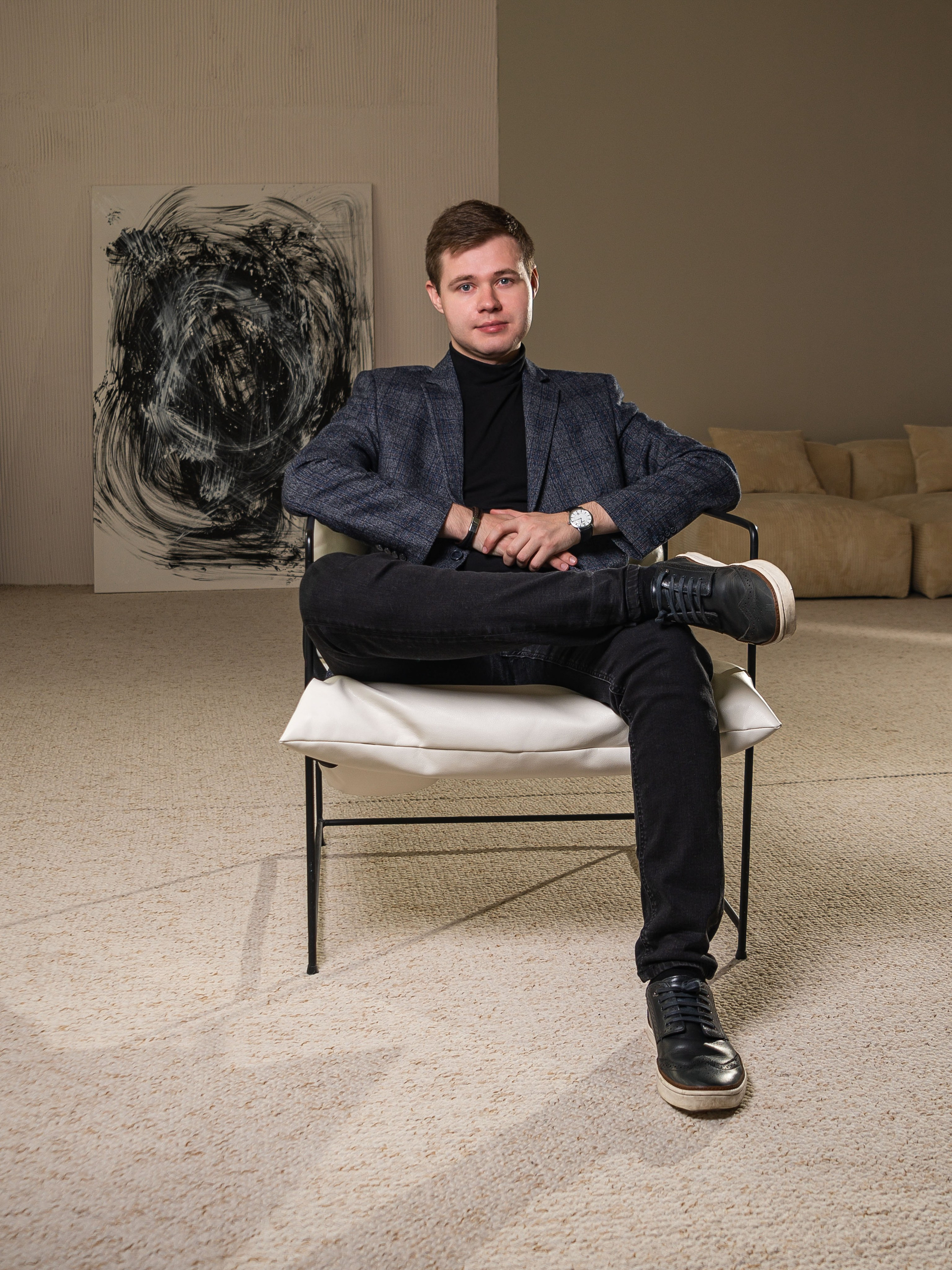 Дмитрий — фотосессия — студия. Фотограф Москва