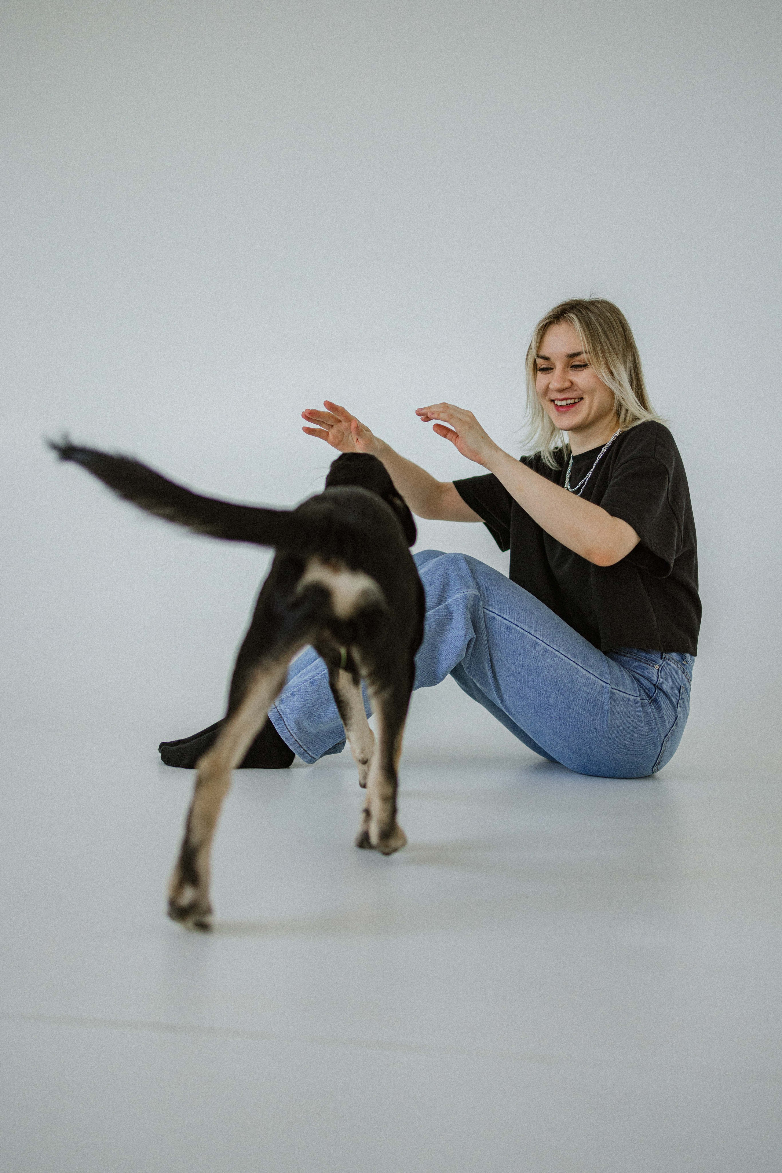 Крис и Тэдди. Фотограф-анималист в Москве Лера Черноног