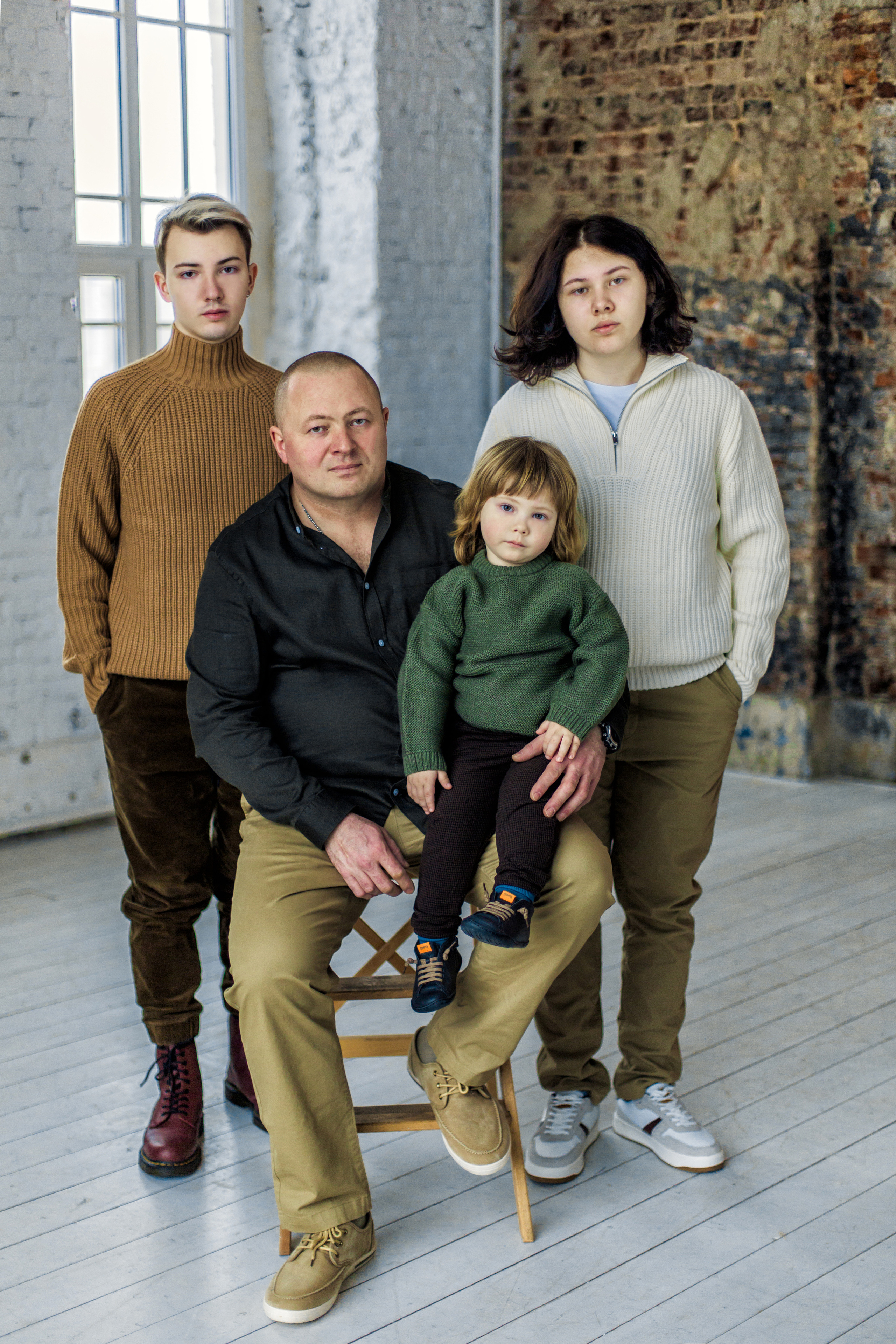 Оля и мужчины). Детский, свадебный и семейный фотограф Юлия Курбатова, Санкт-Петербург