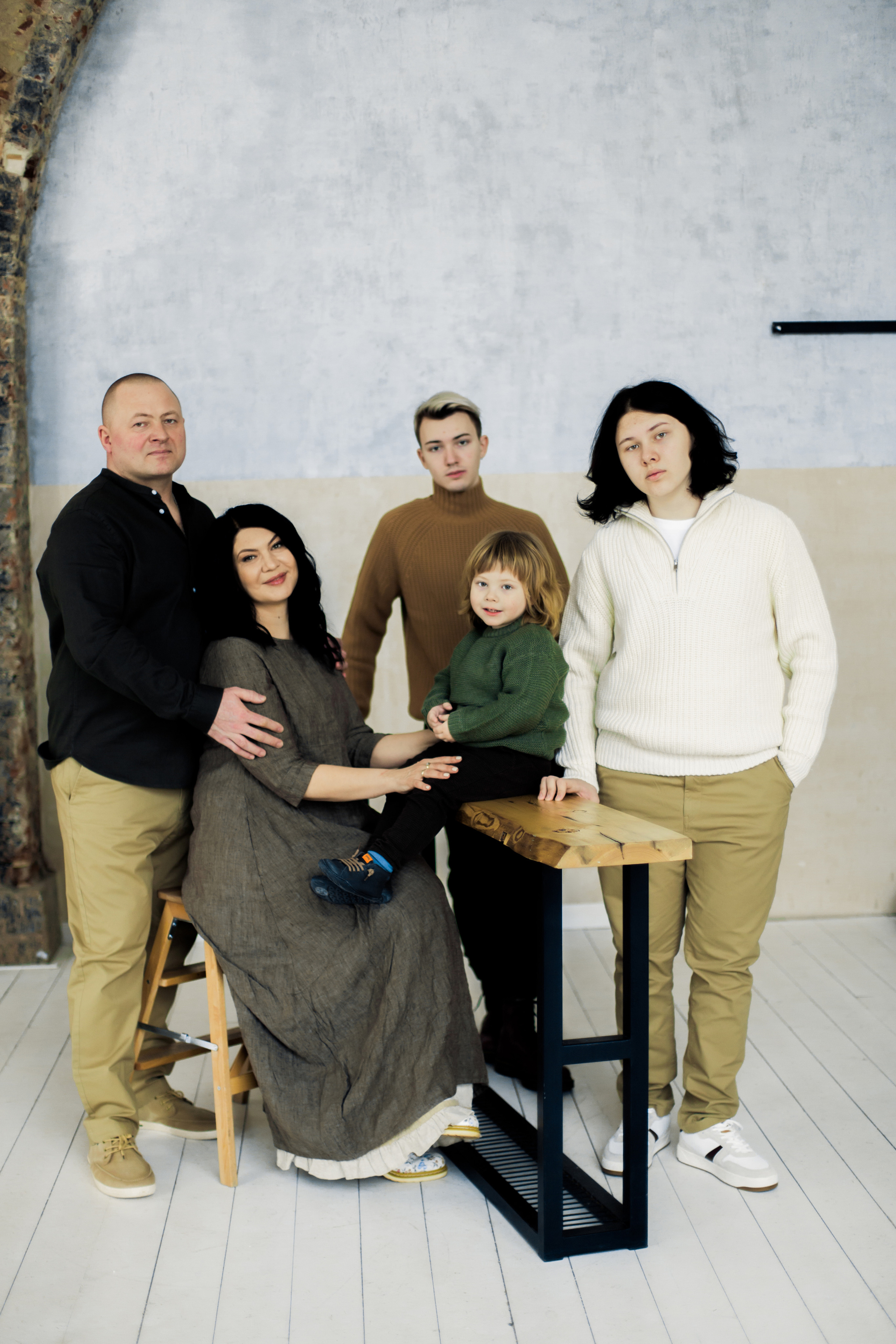 Оля и мужчины). Детский, свадебный и семейный фотограф Юлия Курбатова, Санкт-Петербург