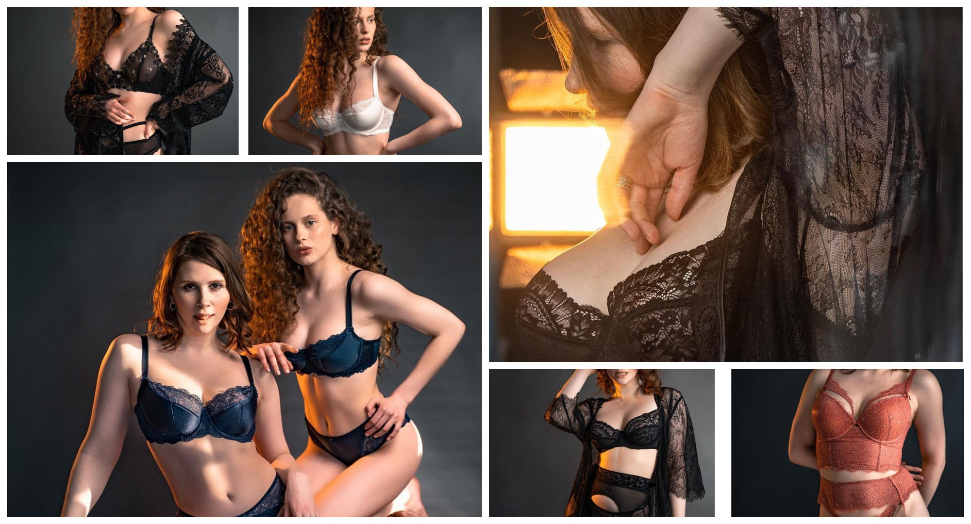Content for Lingerie store, lingerie photography