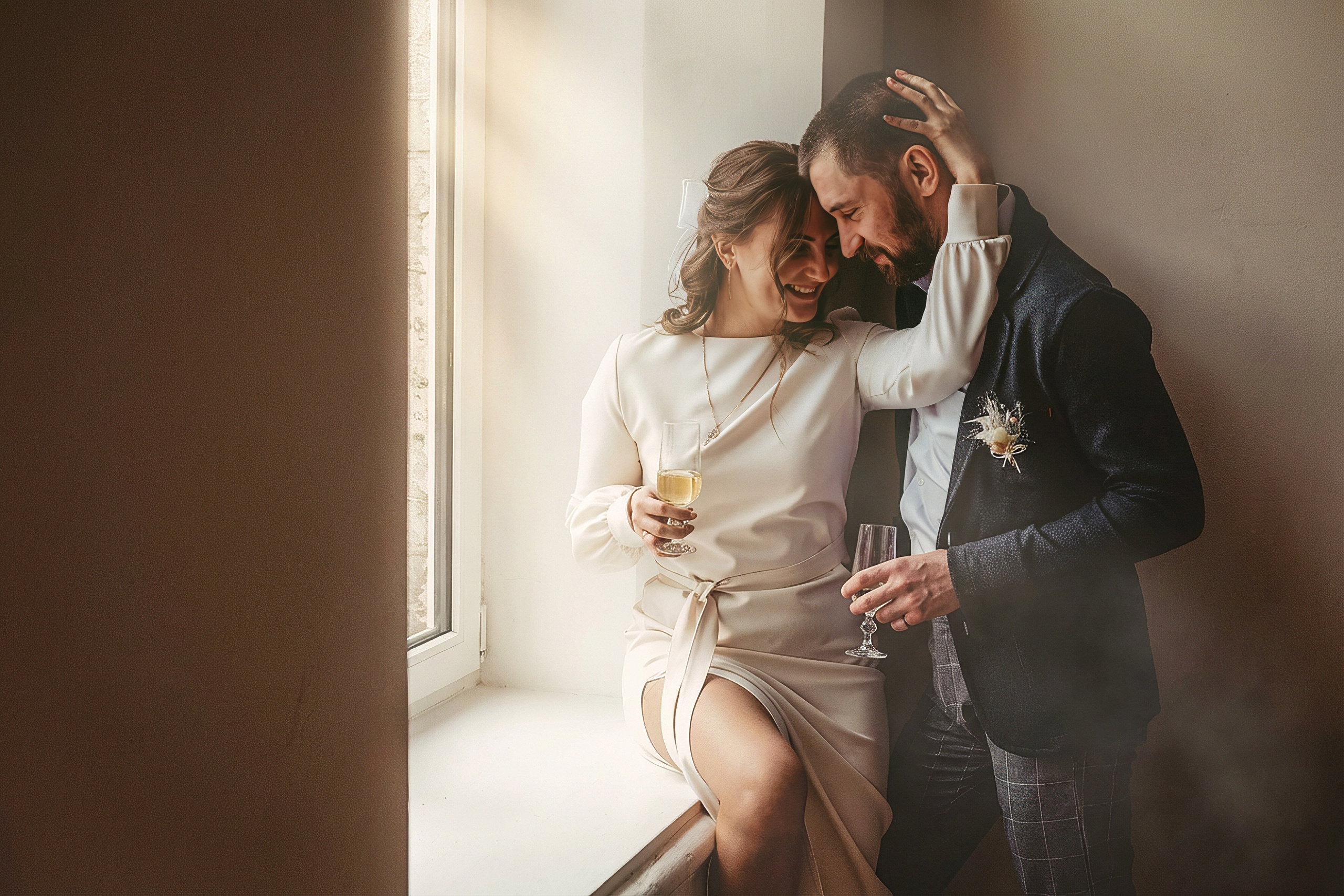 Городская свадебная съёмка. Фотограф в городе Самара Александр Гераськин