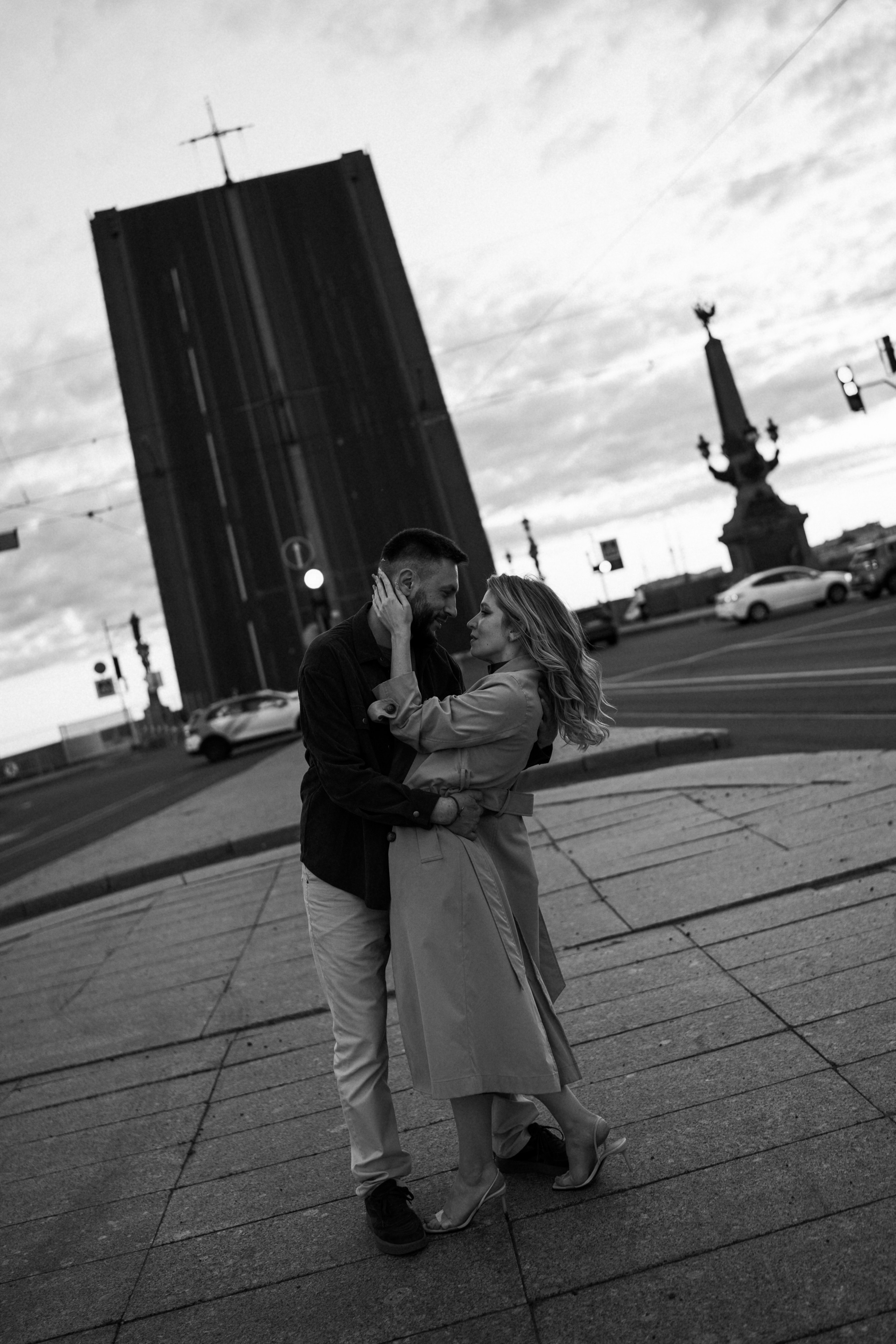 Максим и Настя / Разводные мосты. Фотограф в Санкт-Петербурге — Лучина Екатерина