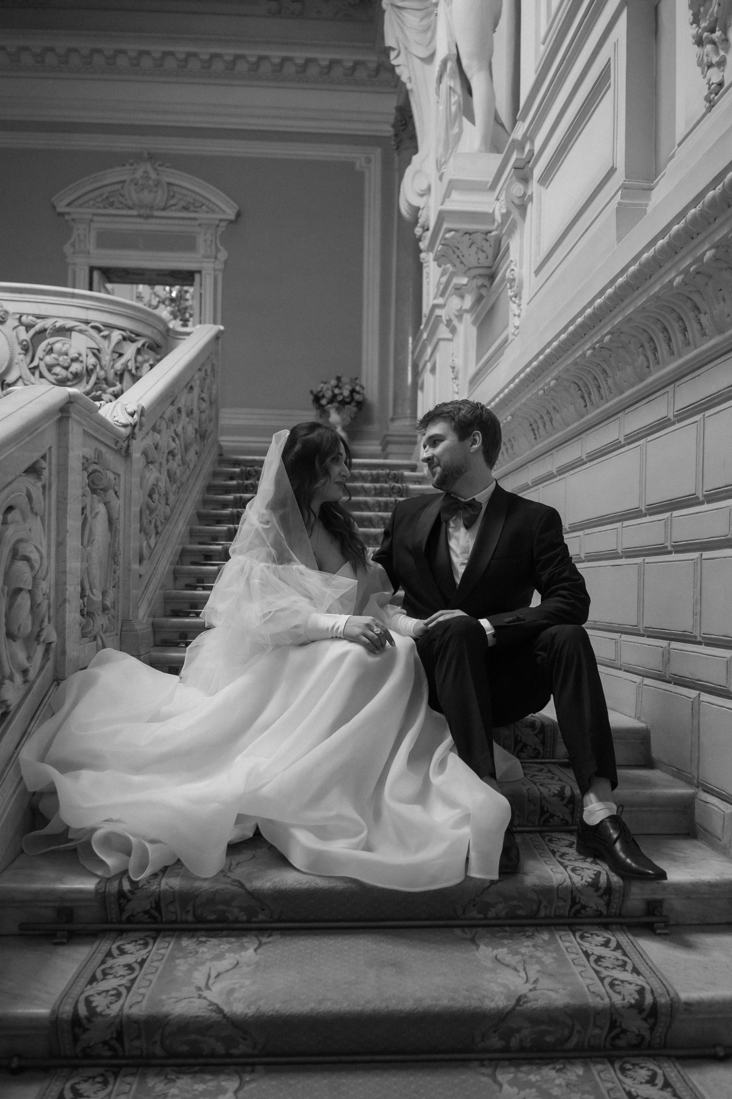 Любовь в 1-м Дворце Бракосочетания. Фотограф в Санкт-Петербурге — Лучина Екатерина