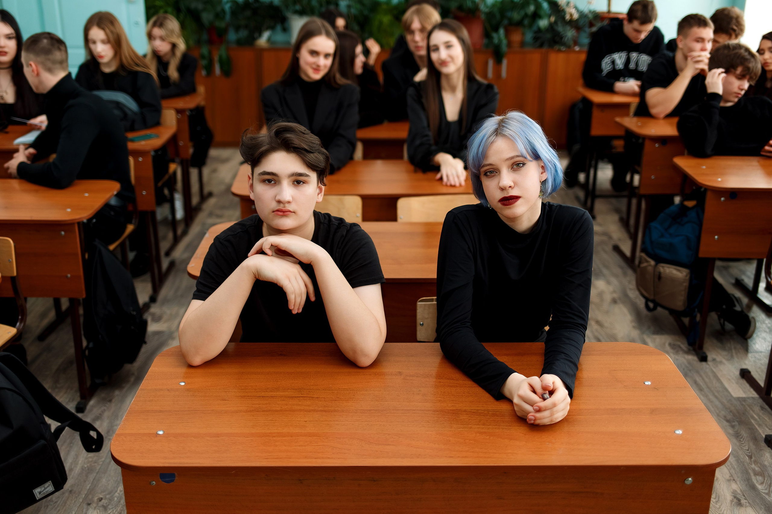 11 класс съемка в школе. Фотограф Любовь Корниенко, Примоский край