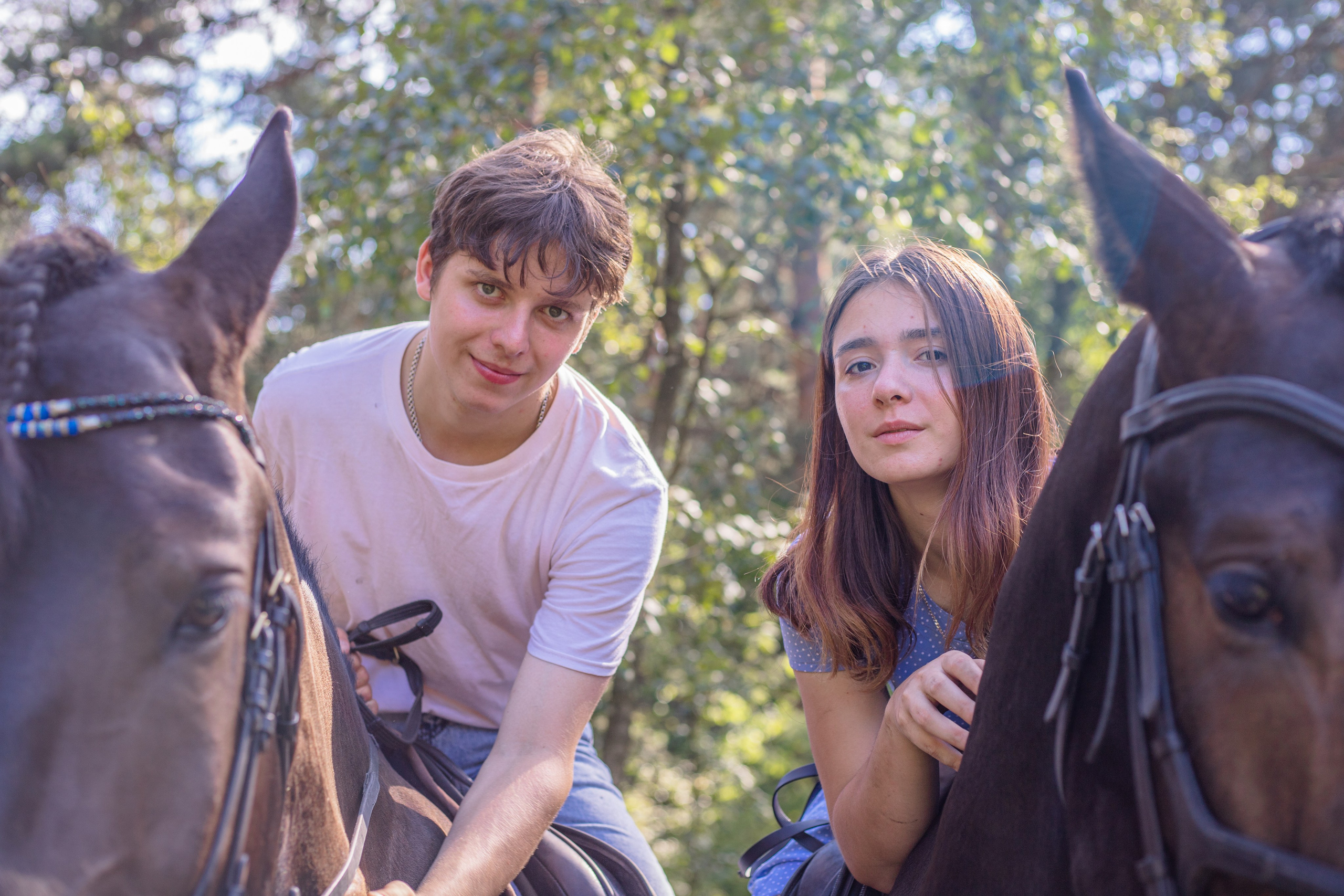 Романтическая прогулка. Фотосессии с лошадьми в Москве и МО