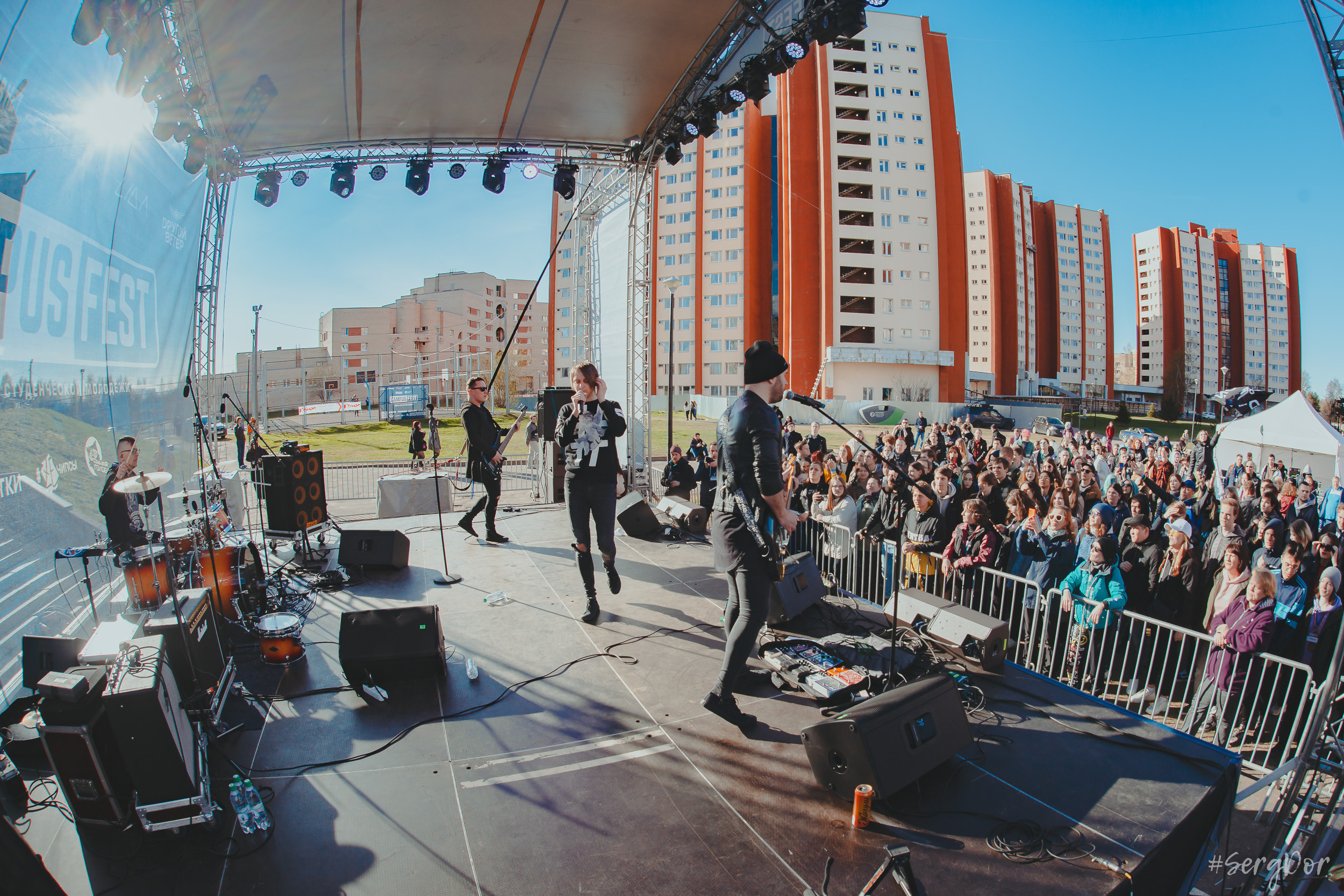 Dругой Ветер, Campus Fest, Петергоф, Студгородок, Кампус Фест, фестиваль, концерт, весна, 29.04.2023, SergDor, 29 апреля 2023 года, #SergDor