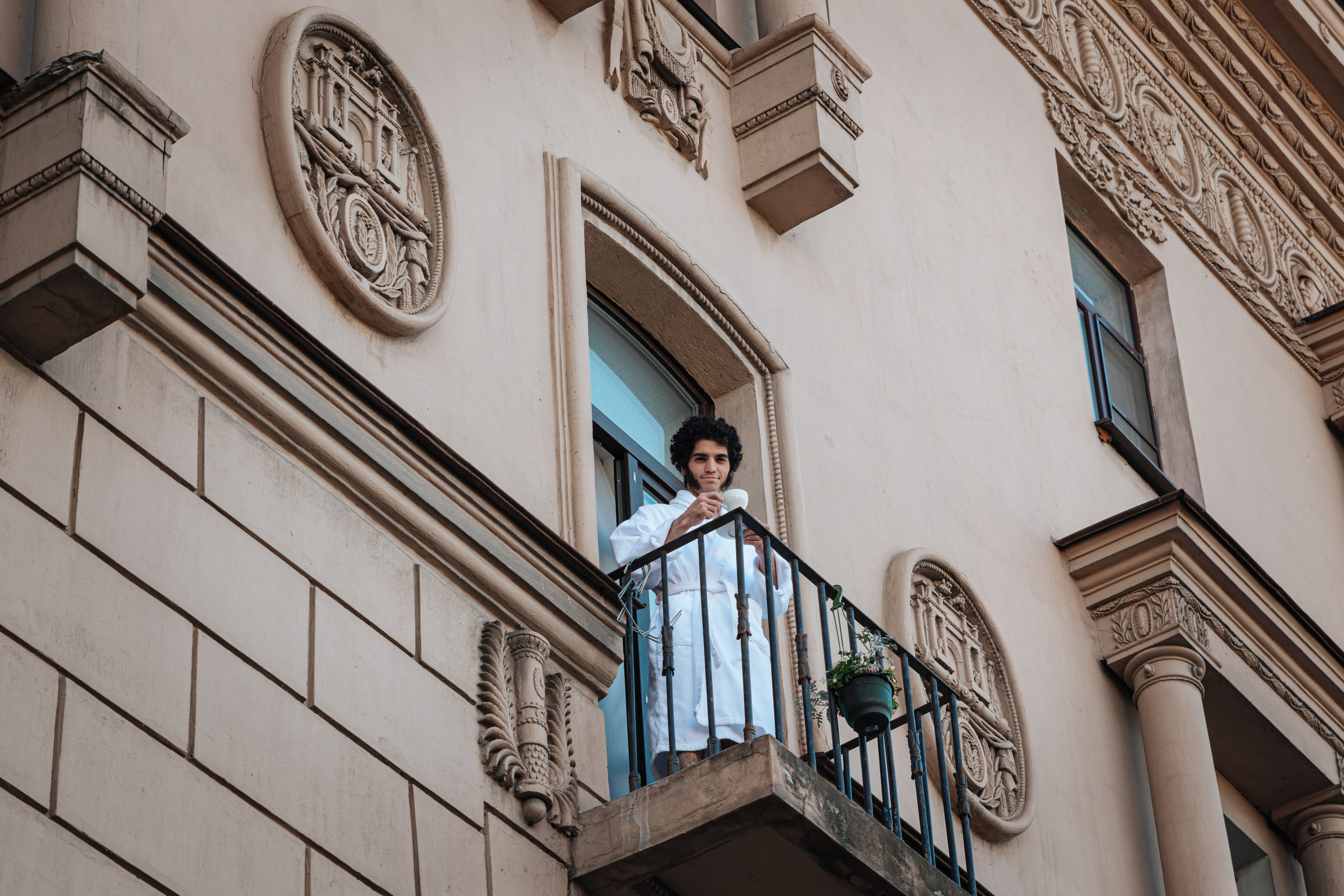 Пушкин в отеле «Оболенский». Съёмка ролика для конкурса. Портретный фотограф в Санкт-Петербурге Дмитриева Наталия