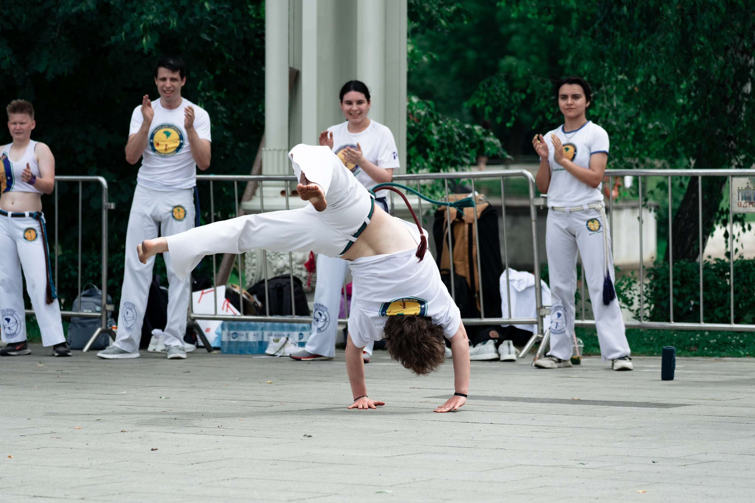 Открытый класс AXE Capoeira на фестивале неолимписких видов спорта на ВДНХ 2025 г:. Фотограф в Москве Ткаченко Владимир