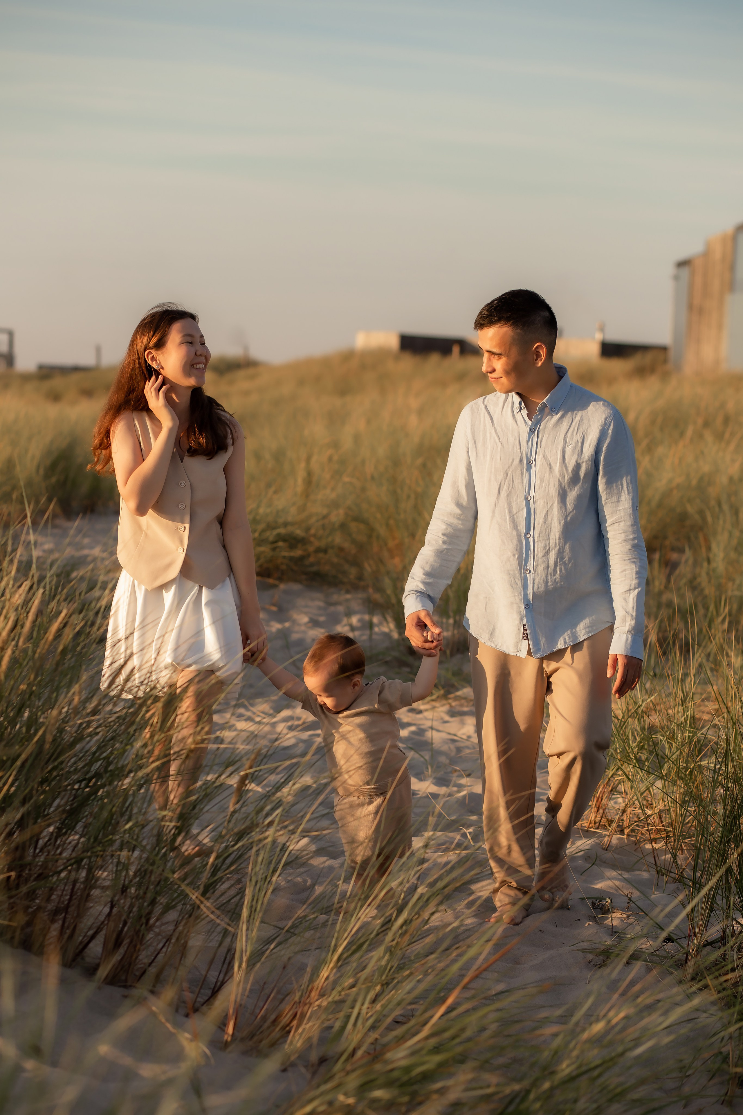 Карина, Эмиль и Марсель. На закате лета. Фотограф в Калининграде Решетникова Алина