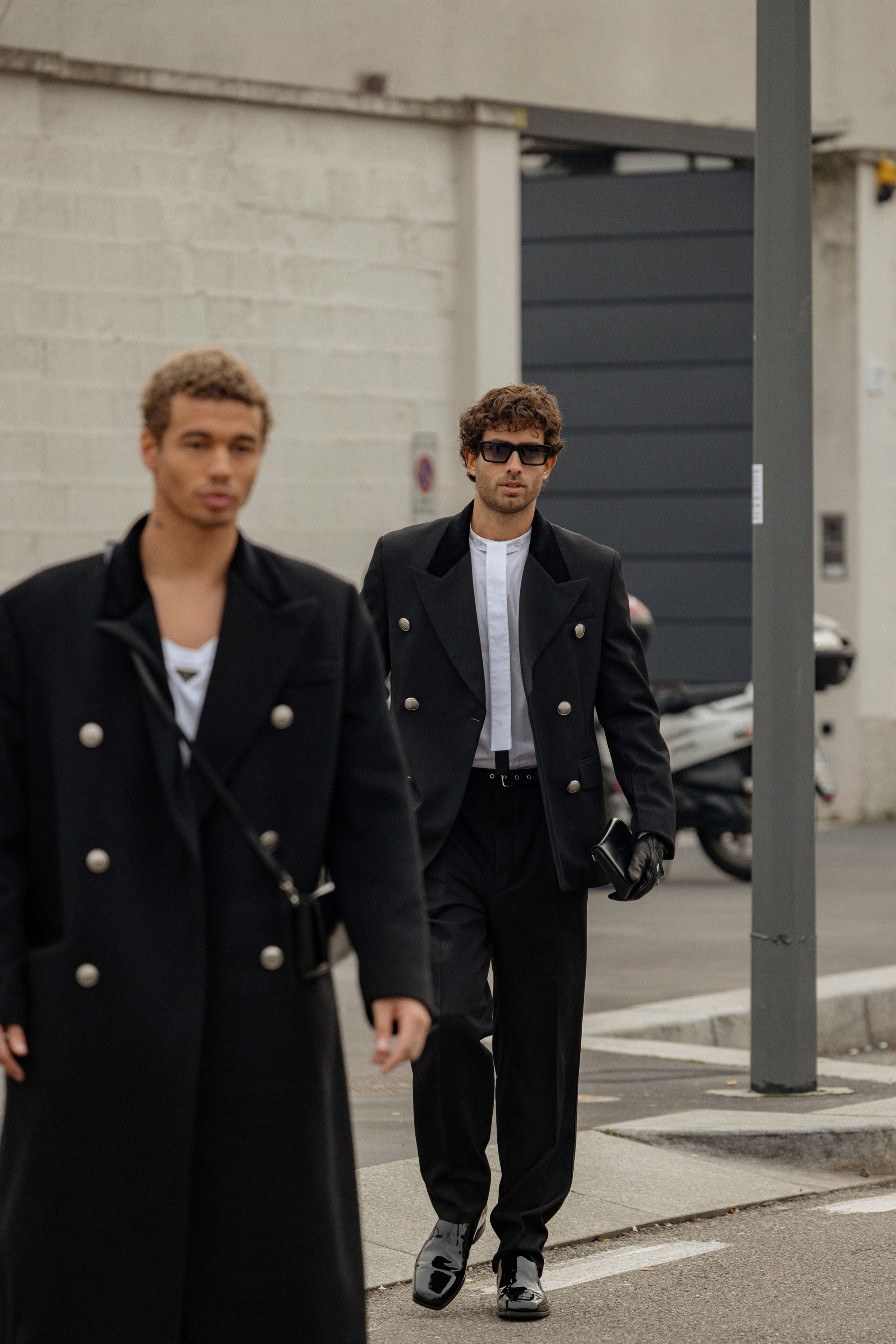 Milan Mens fashion week FW 24/25 PRADA. Photographer in Milan Ivan Goncharov