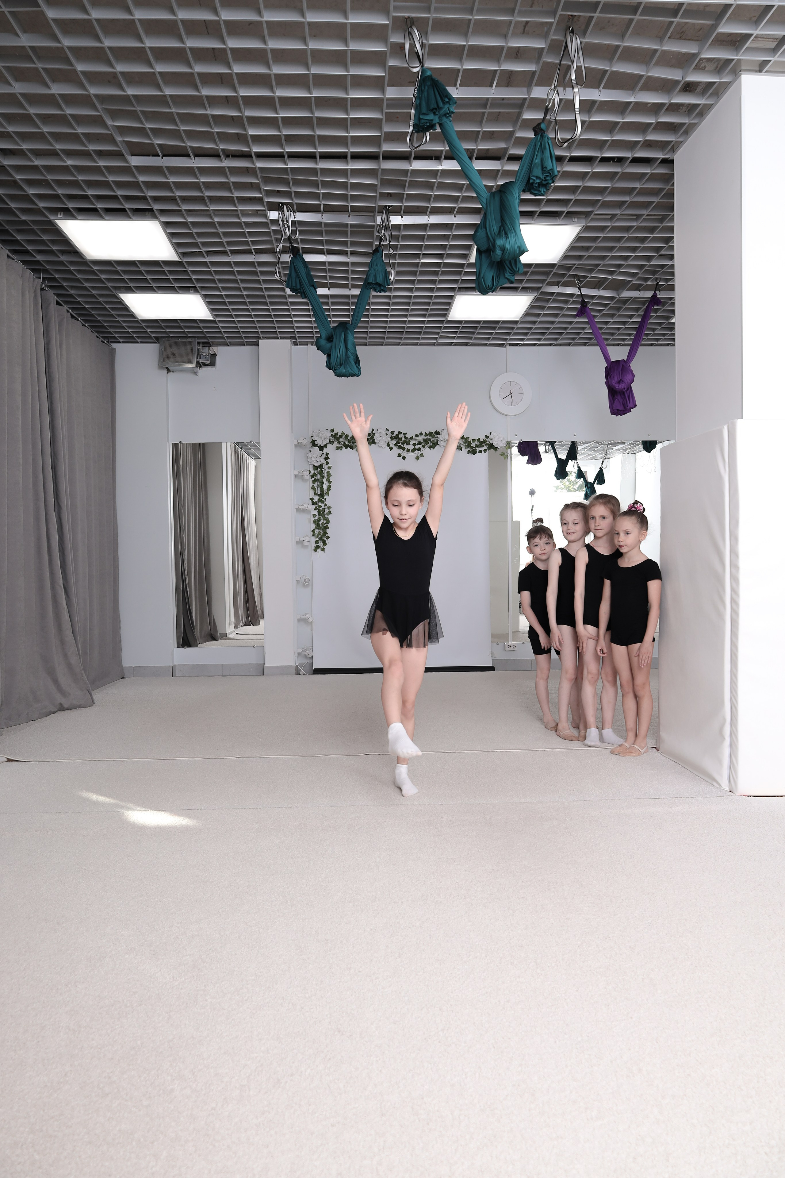 Открытый урок гимнастика. Фотограф Надршина Лилия