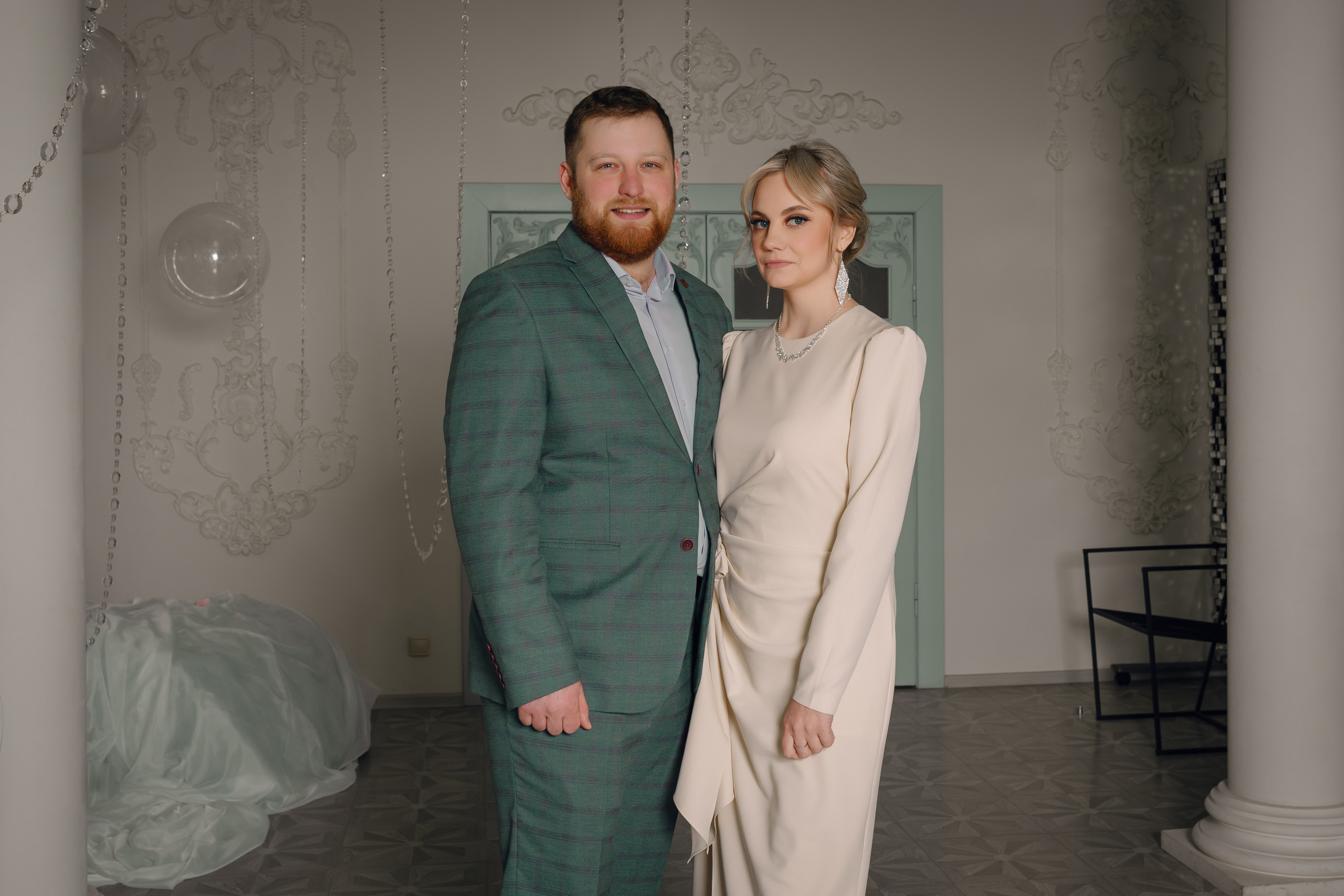 Свадебная фотосессия в студии. Фотограф Ким Наталья в Красноярске