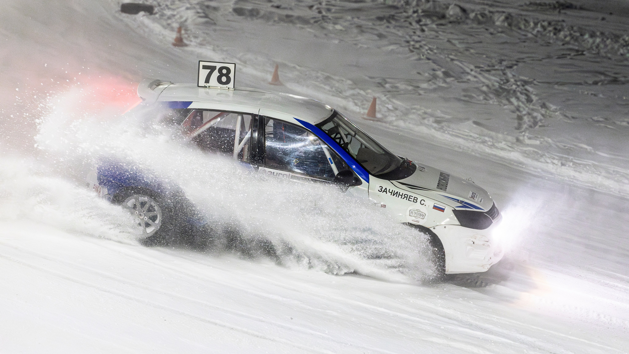 Автогонки «Трек 400» на льду. Bertran Ordo