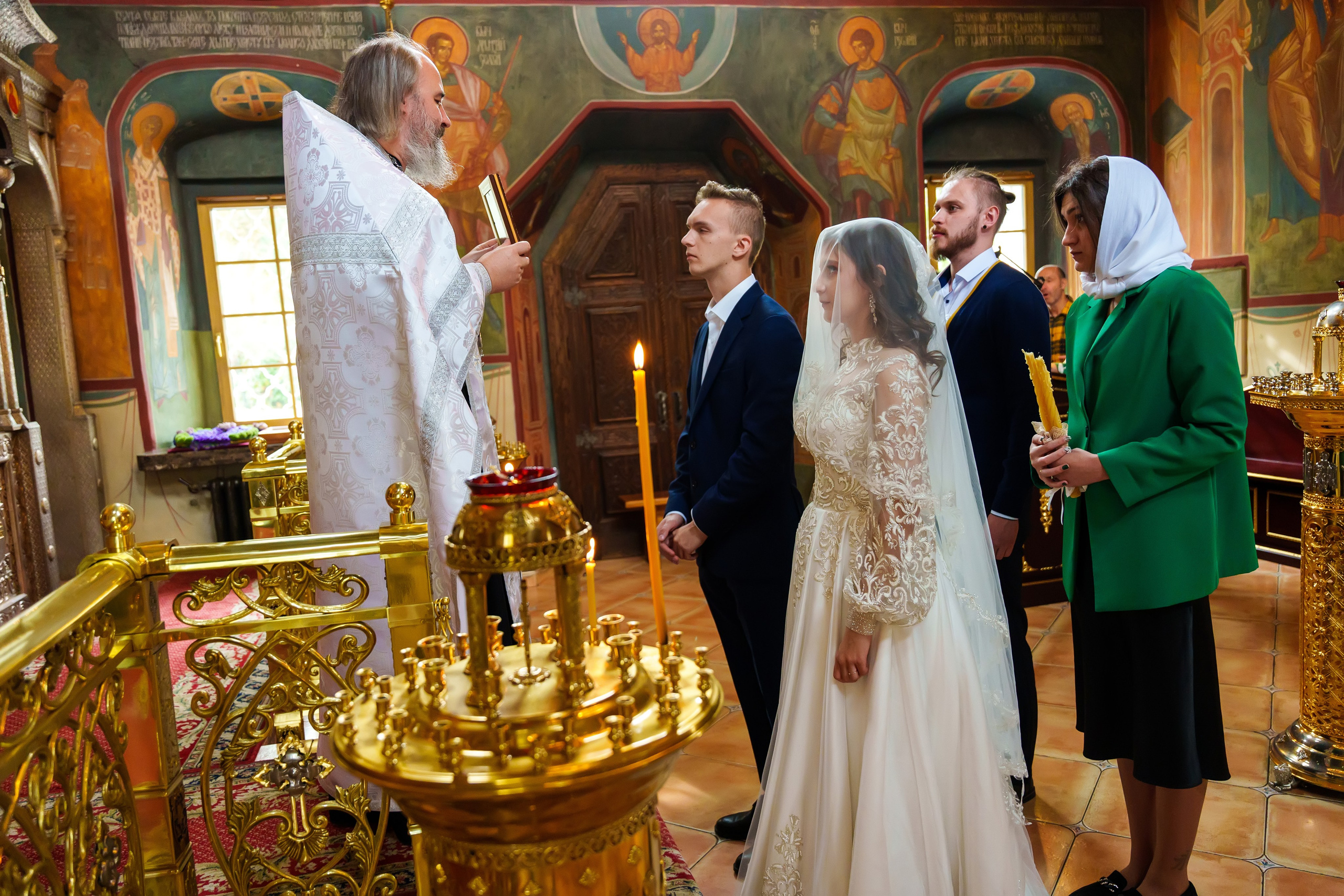 Венчание. Фотограф Юлия Попова