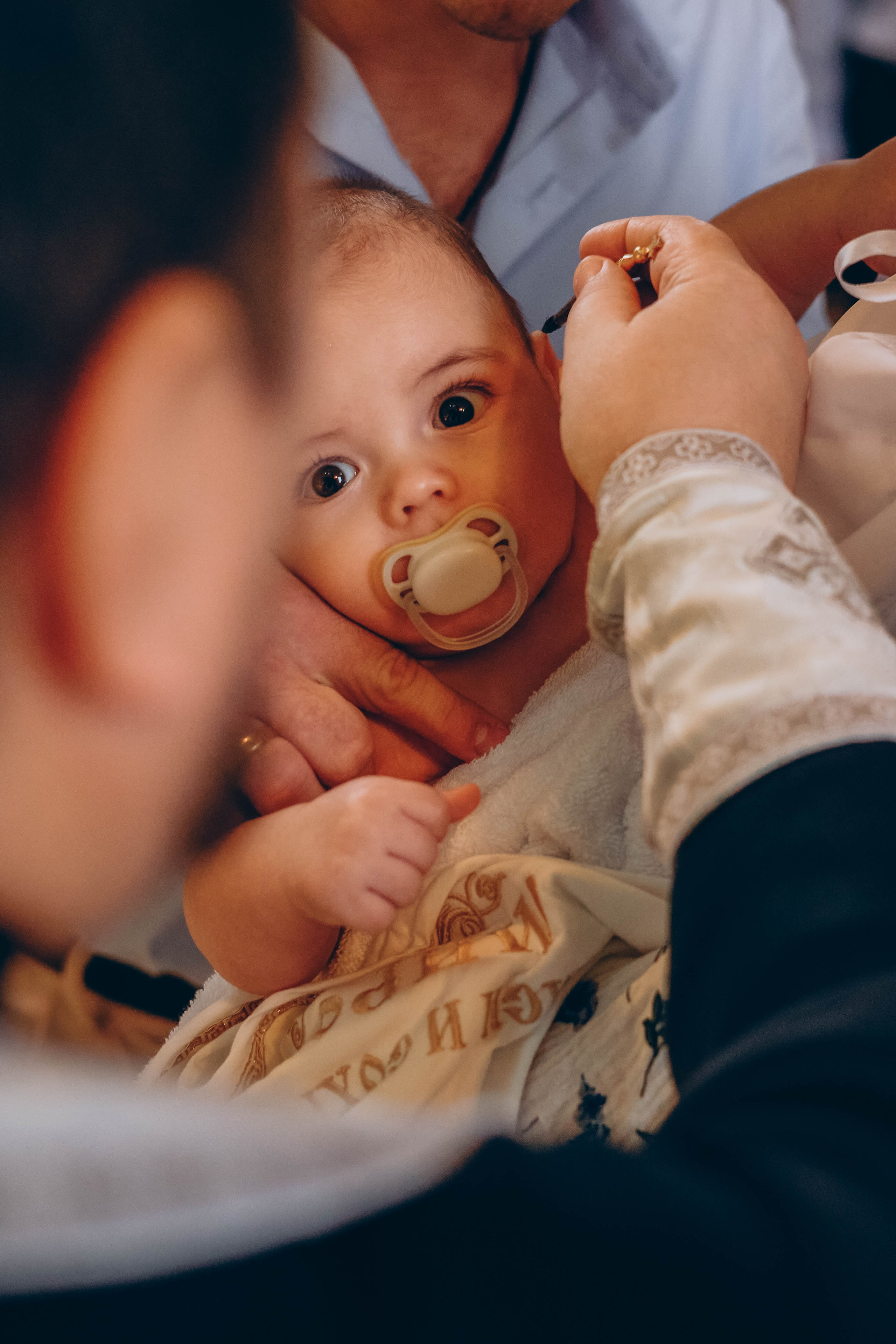 Таинство крещения Мирона