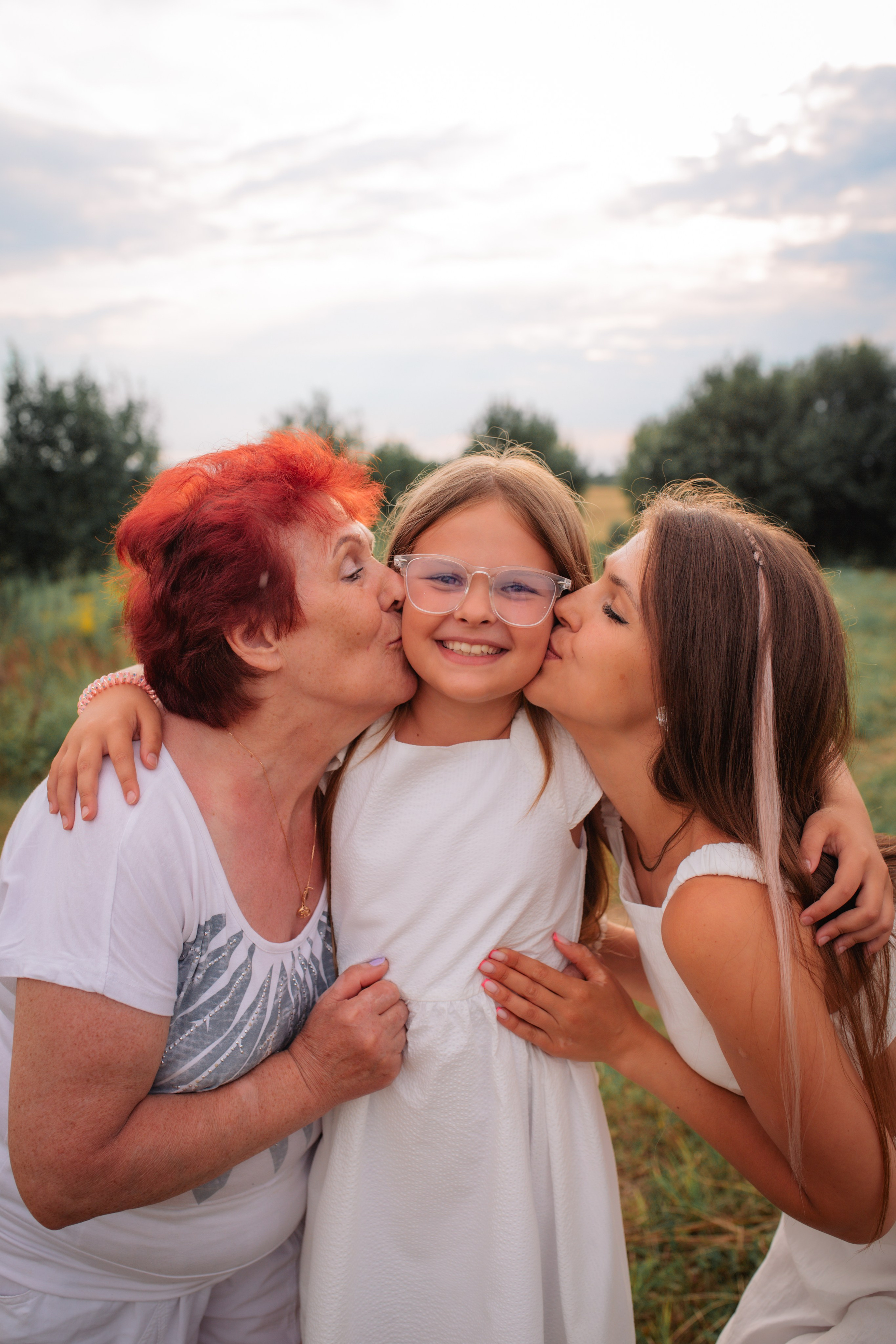 Катюша с семьёй