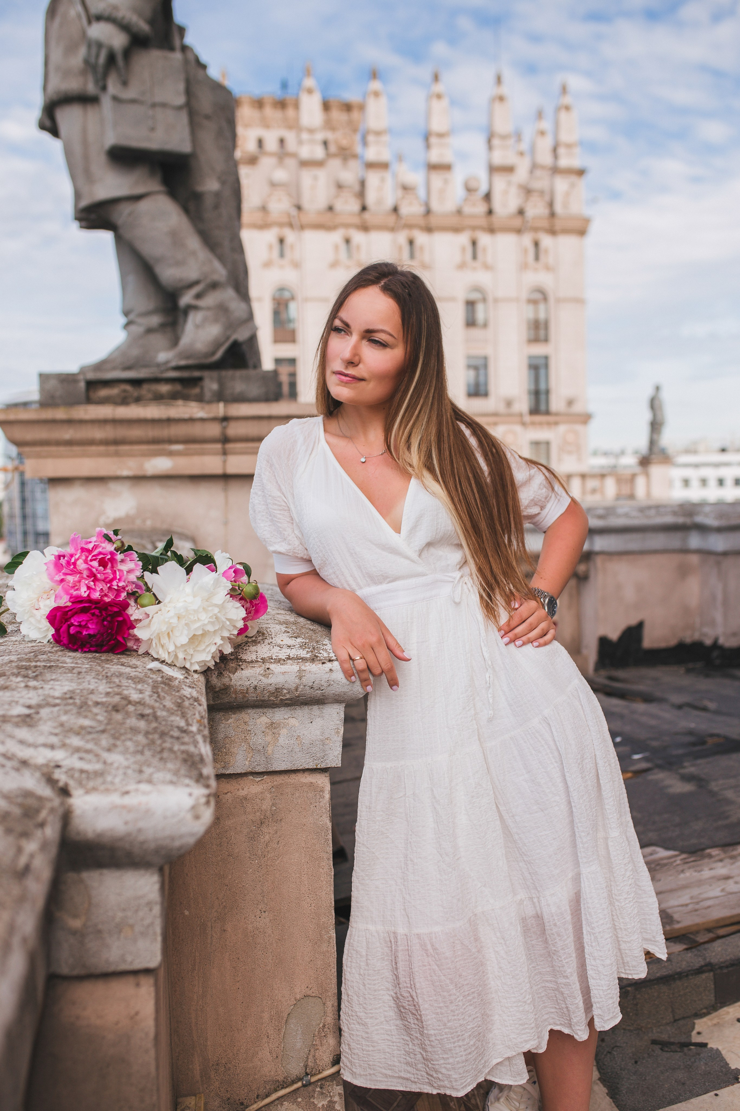 На крыше Минска