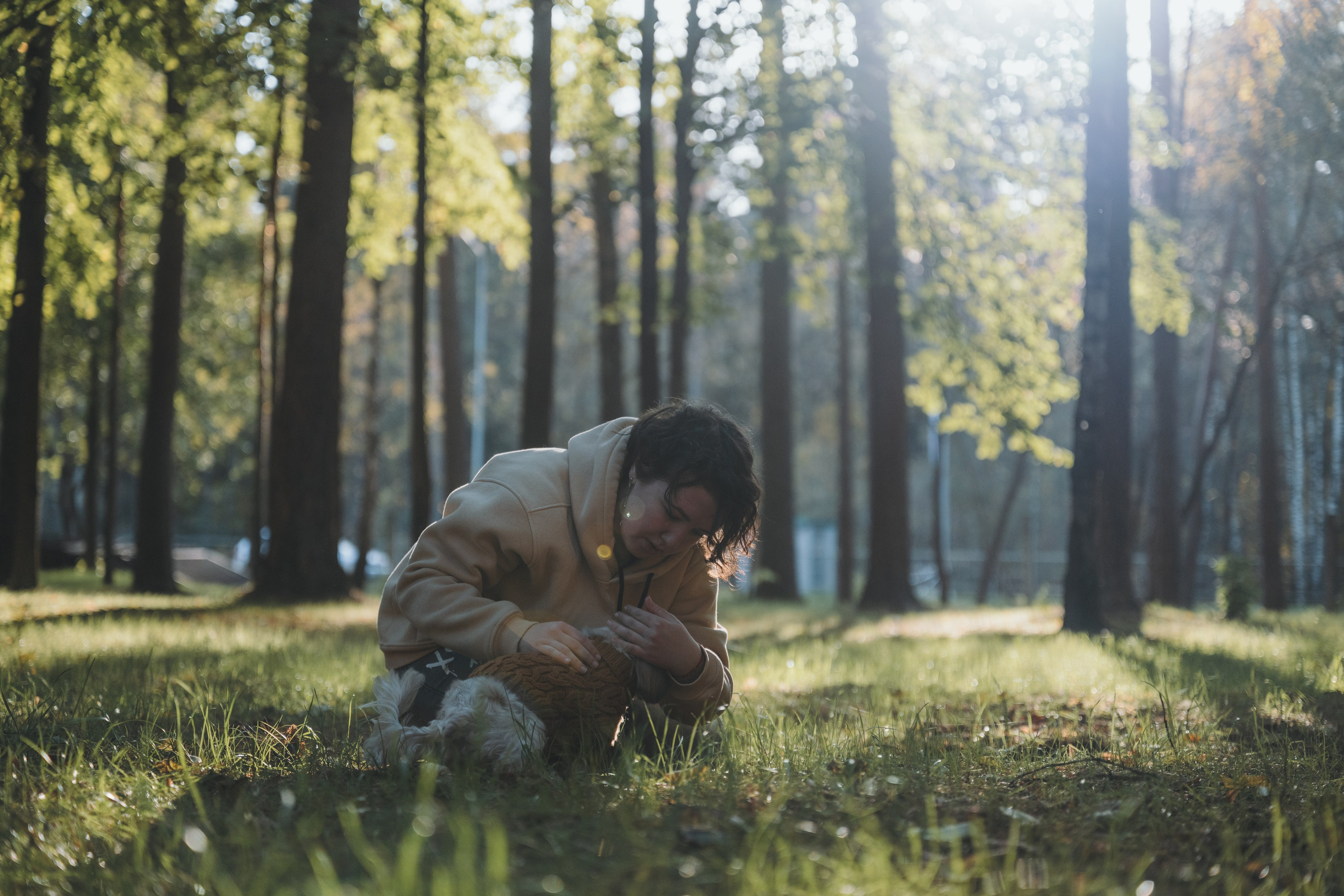 Ирина и Винни. Фотограф Анималист в Москве Анастасия Жучкова