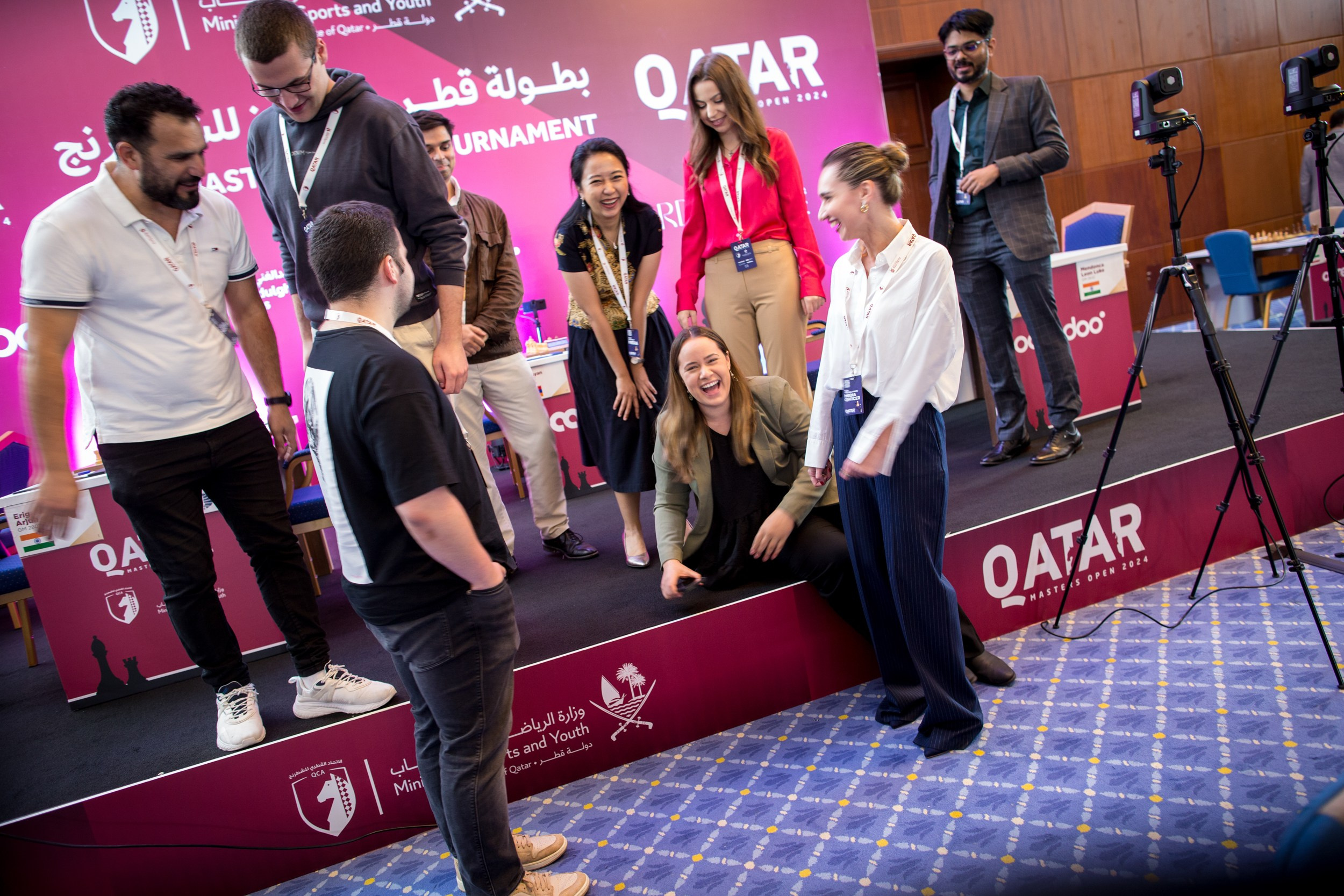 2024.12.12 Qatar Masters Open 2024 — Round9. Фотограф Анна Штурман (репортажная съёмка любых событий и мероприятий) Anna Shtourman photographer