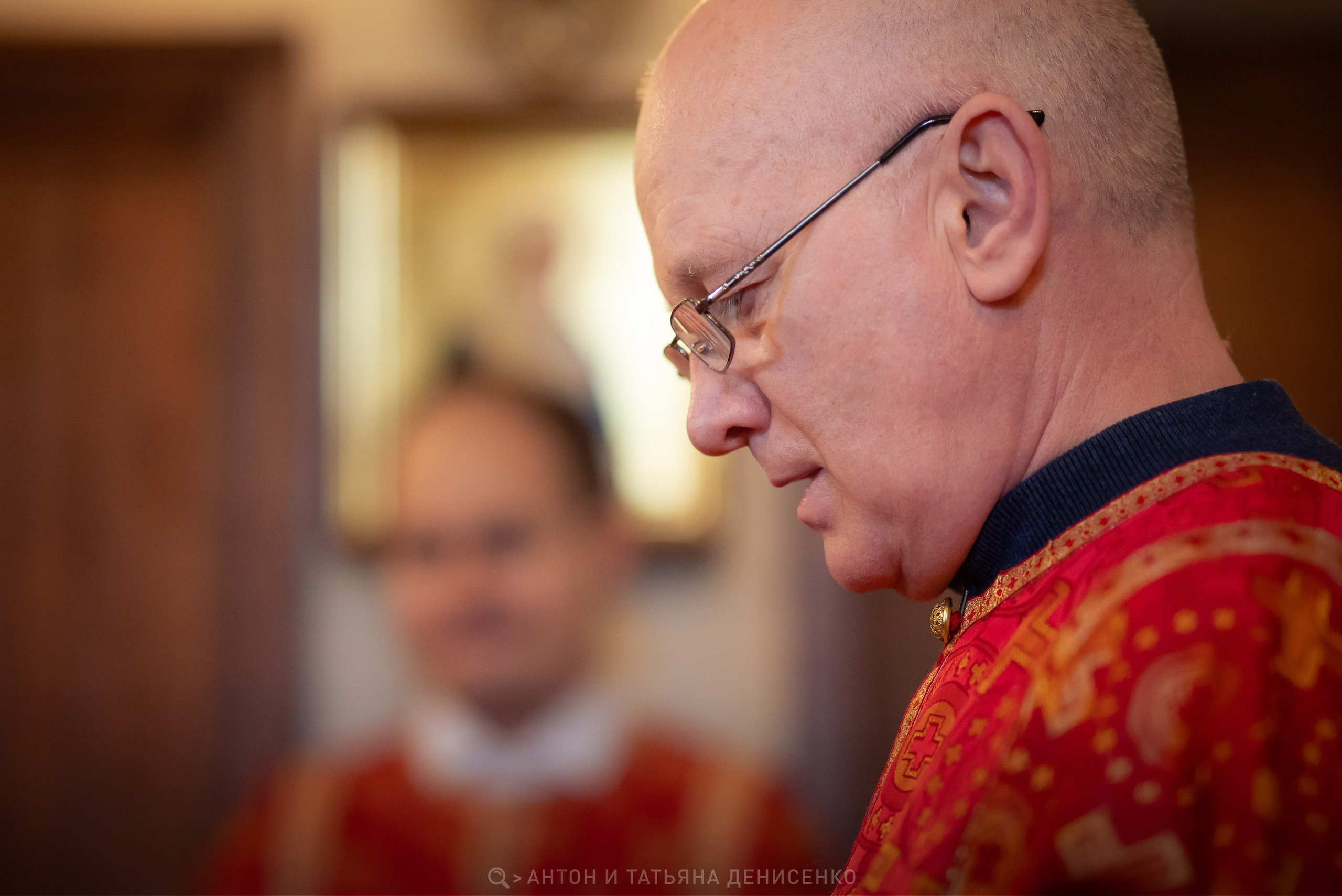 Храм Преображения Господня в Богородском. Антипасха. Антон и Татьяна Денисенко — В храме