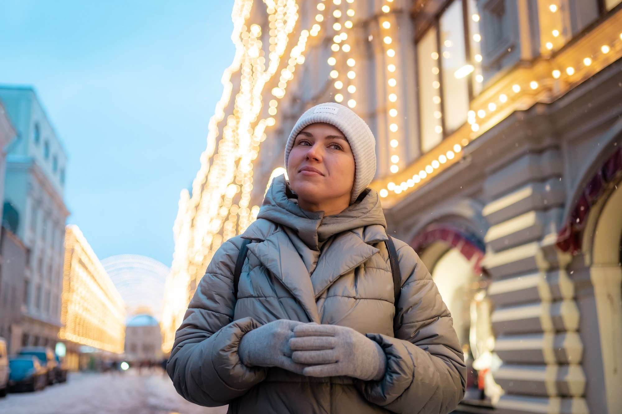 Юля с семьей в центре. Семейный фотограф Варвара Сорока в городе Москве