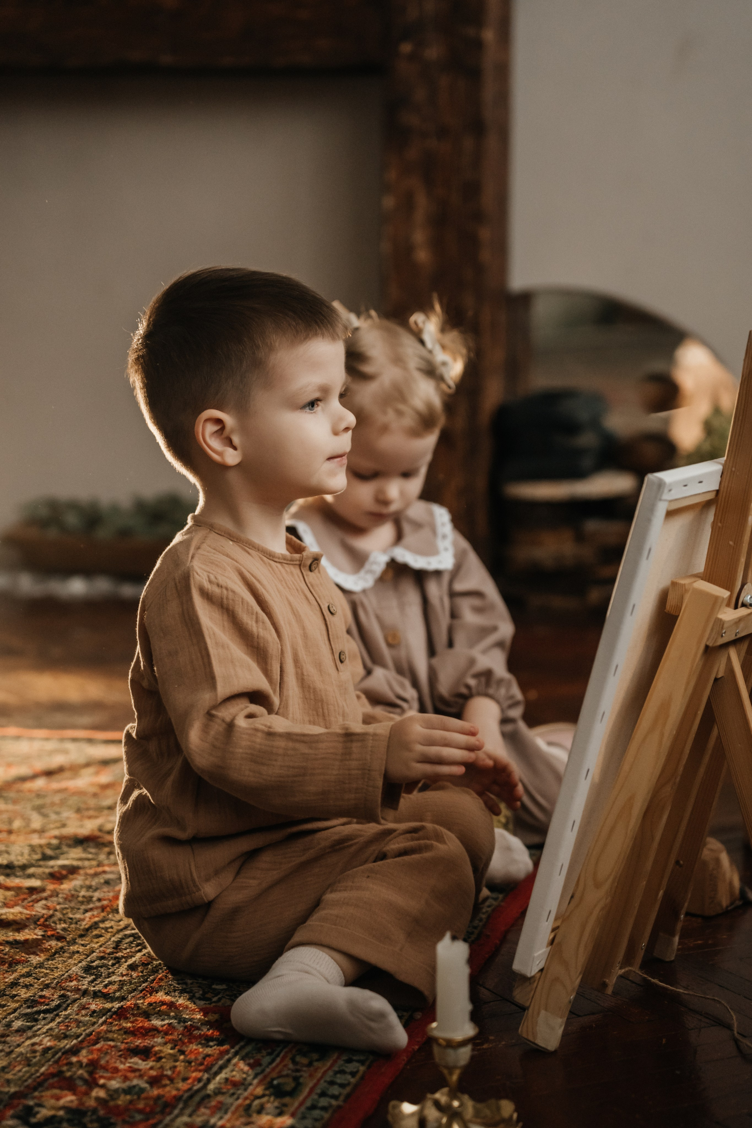 В мастерской. Ваш фотограф Вика Артемова