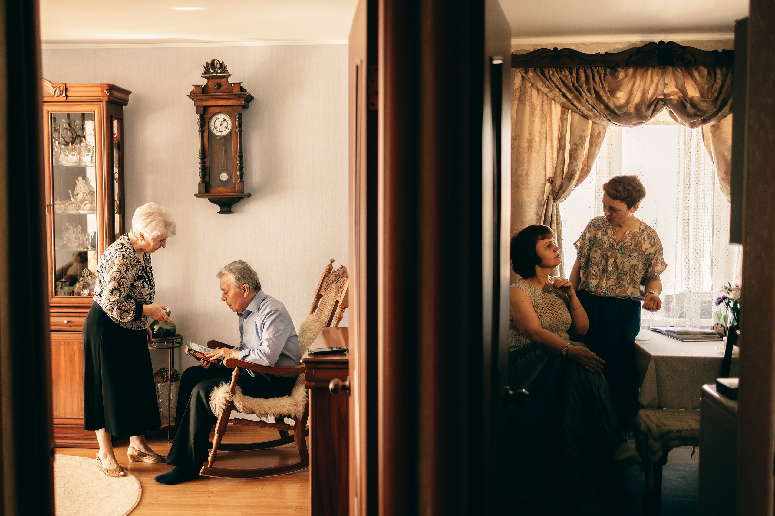 Съемка старшего поколения