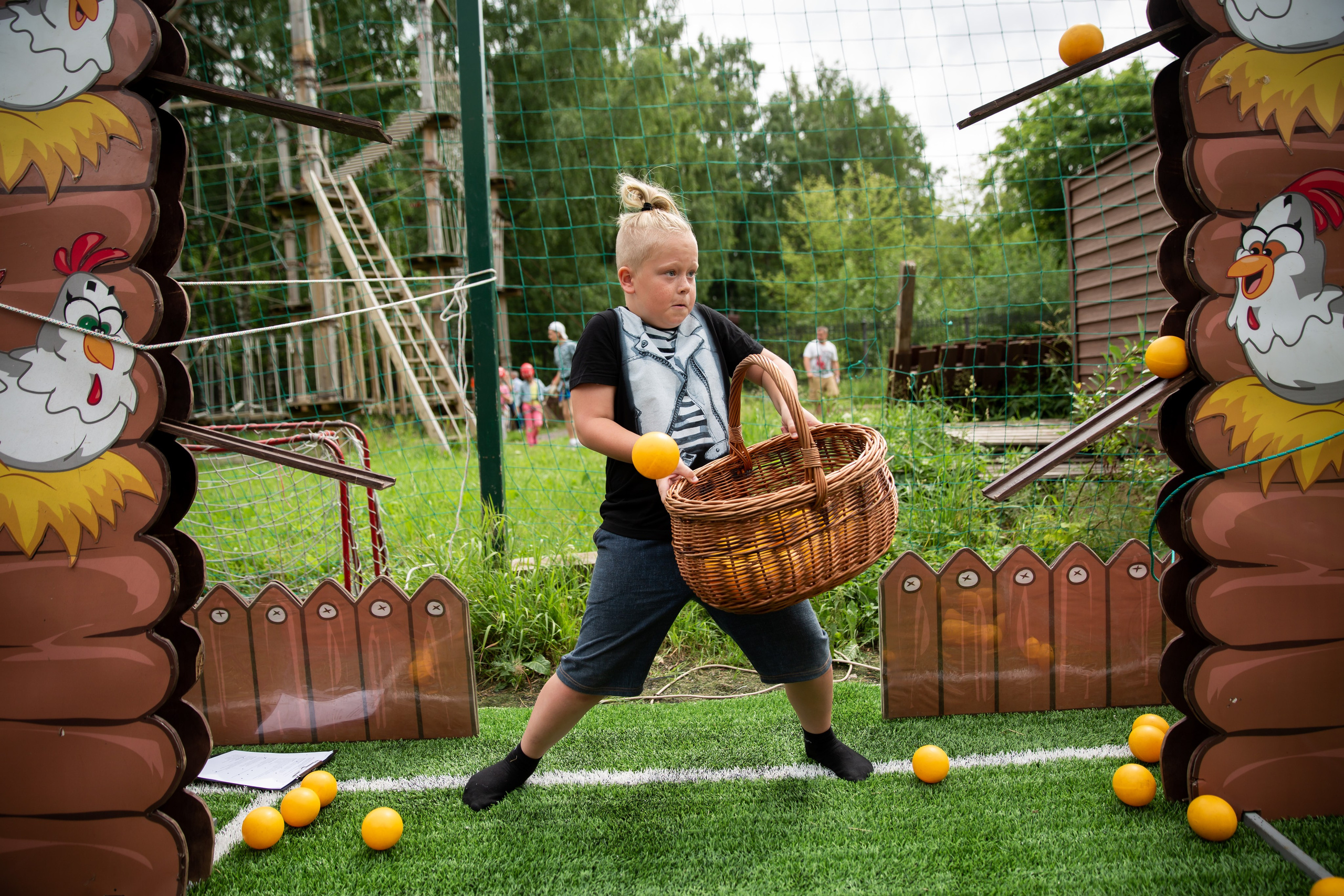 Семейная спартакиада для Атомпроект. Снимаю съемки