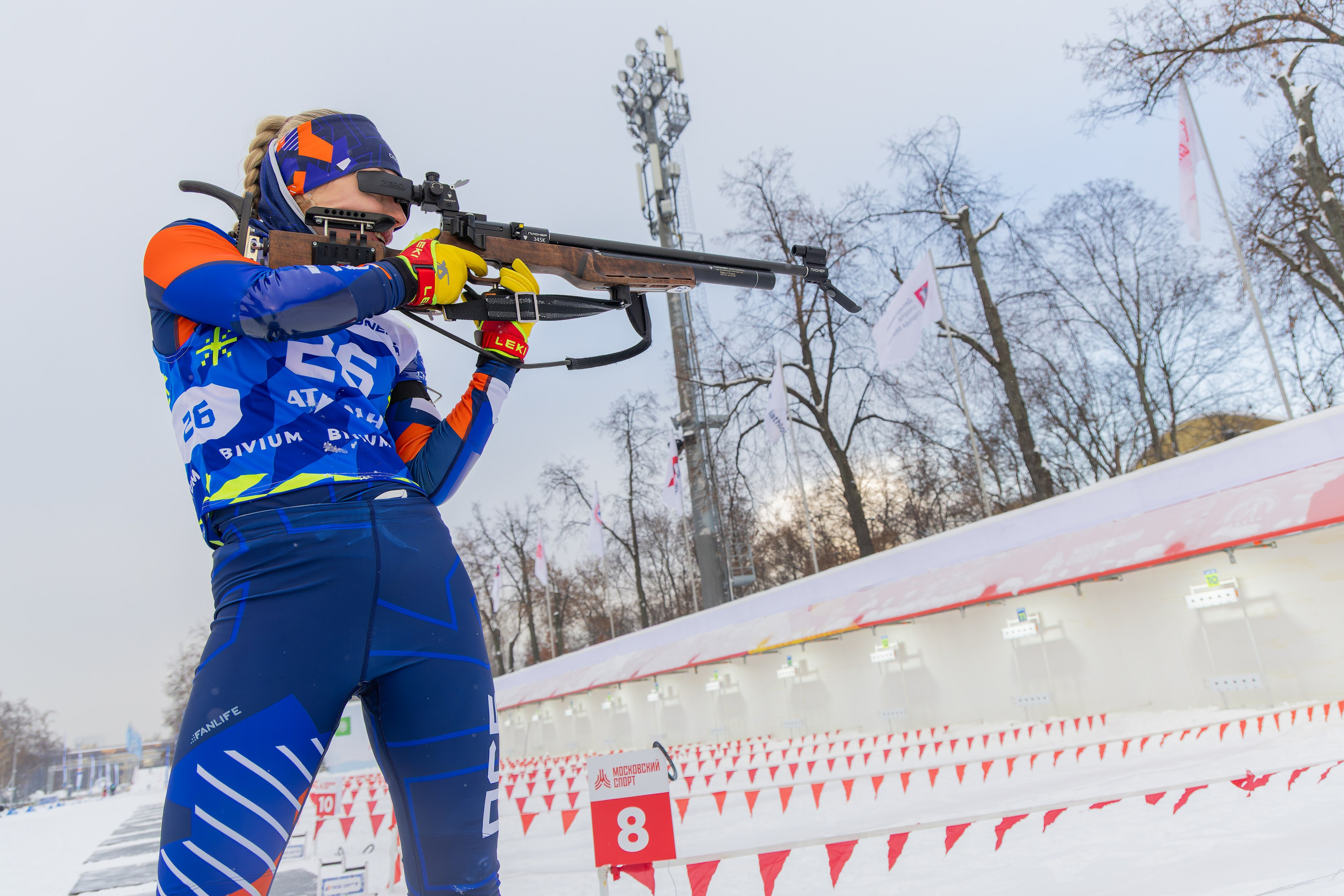 Биатлон. Репортажный фотограф в Москве Екатерина Якель