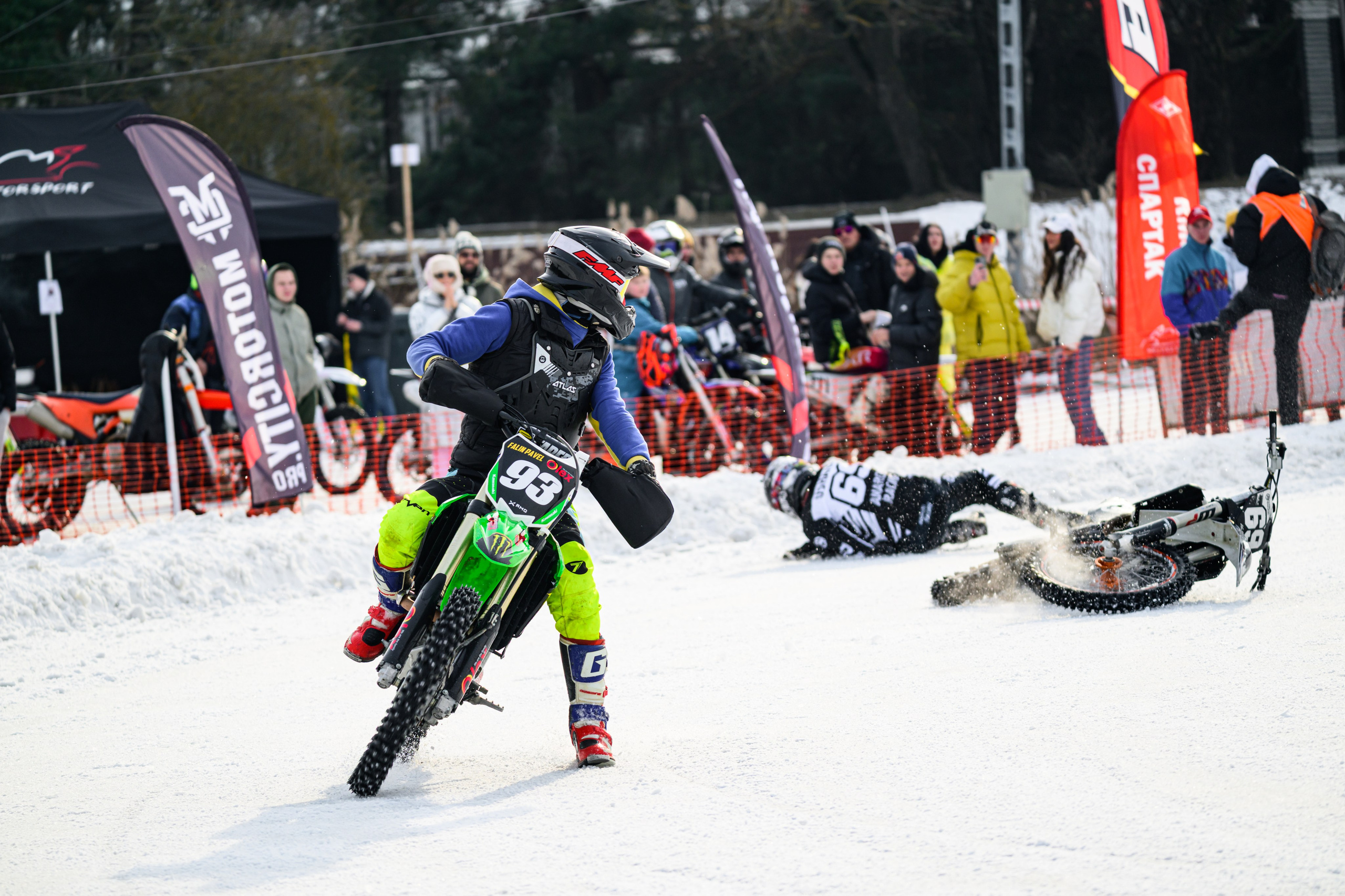 КУБОК МФР по мотокроссу на льду MX-SPEEDWAY, Анархия Рейсинг, Анатолий Ушаков, Мотокросс, Спидвей, Мотогонки, фотограф Антон Медведев, icoguar, Крылатское