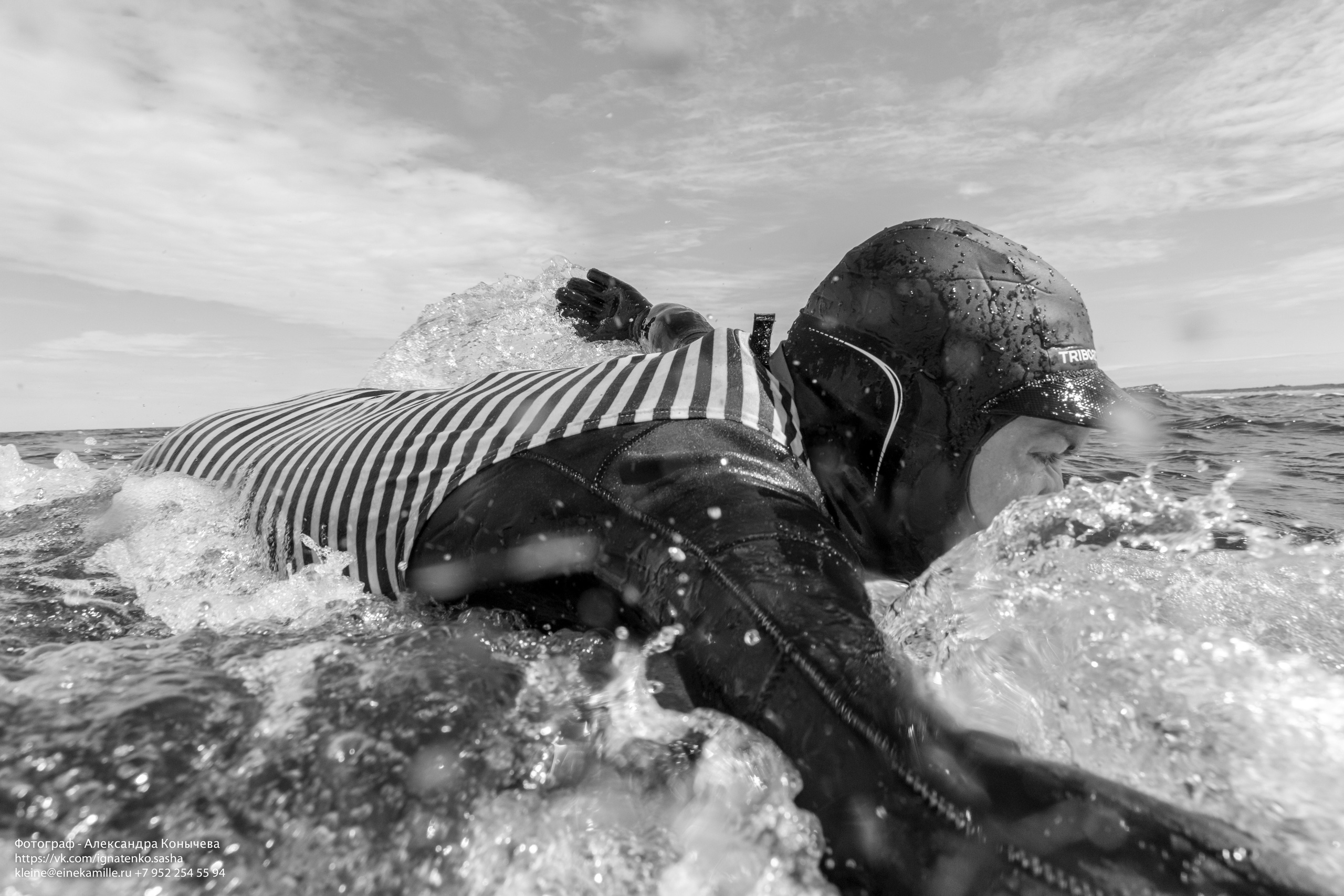 Серфинг на Белом море. Репортаржный фотограф в Архангельске Александра Конычева