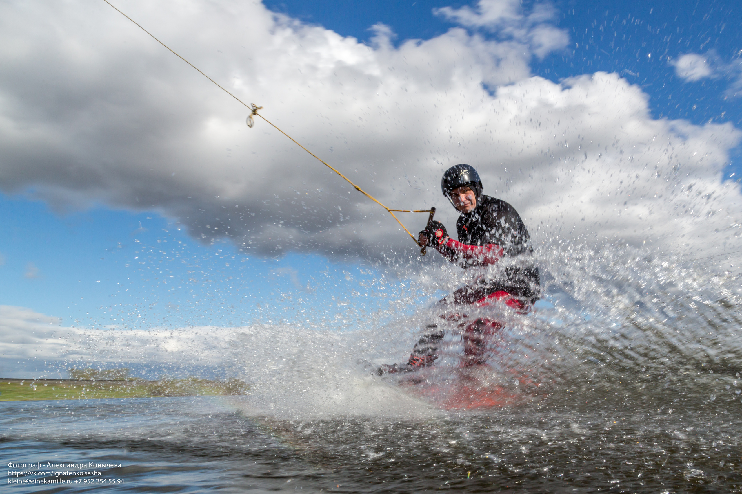 Вейкбординг. Репортаржный фотограф в Архангельске Александра Конычева