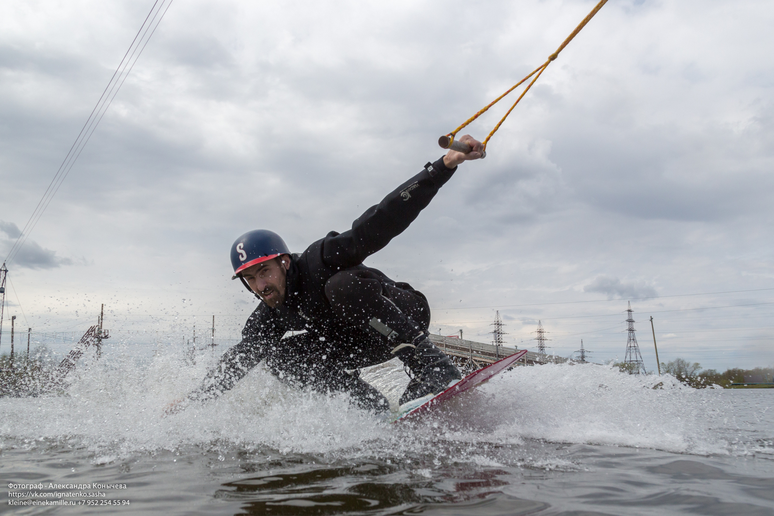 Вейкбординг. Репортаржный фотограф в Архангельске Александра Конычева