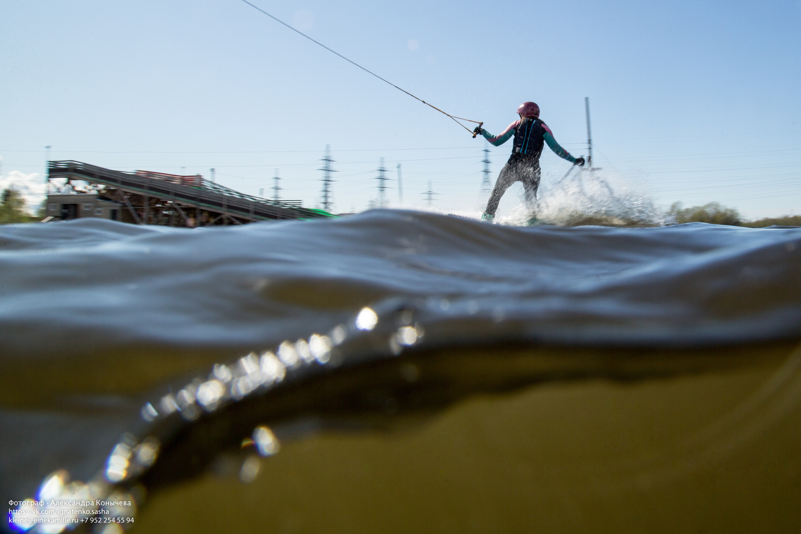 Вейкбординг. Репортаржный фотограф в Архангельске Александра Конычева