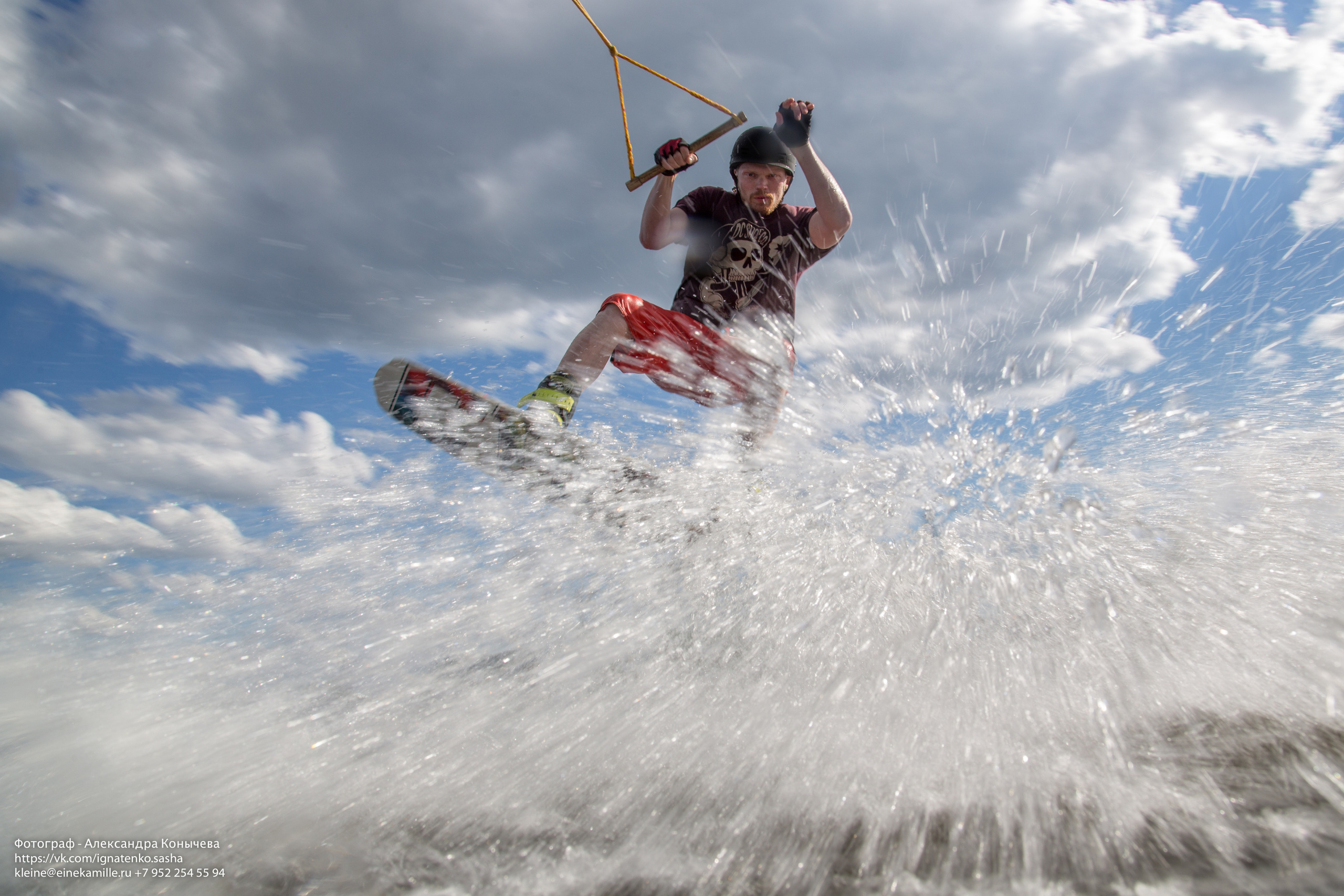 Вейкбординг. Репортаржный фотограф в Архангельске Александра Конычева