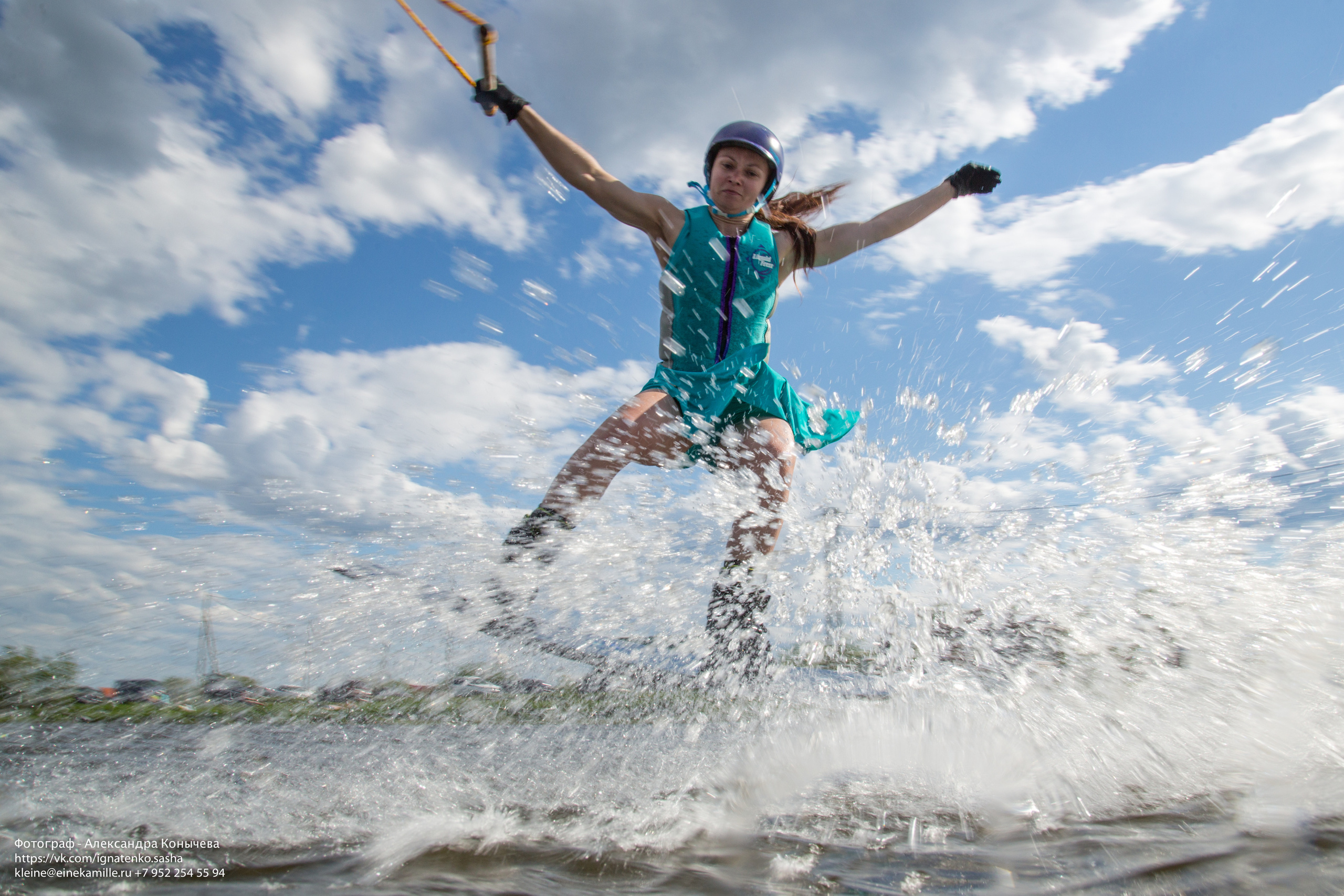 Вейкбординг. Репортаржный фотограф в Архангельске Александра Конычева