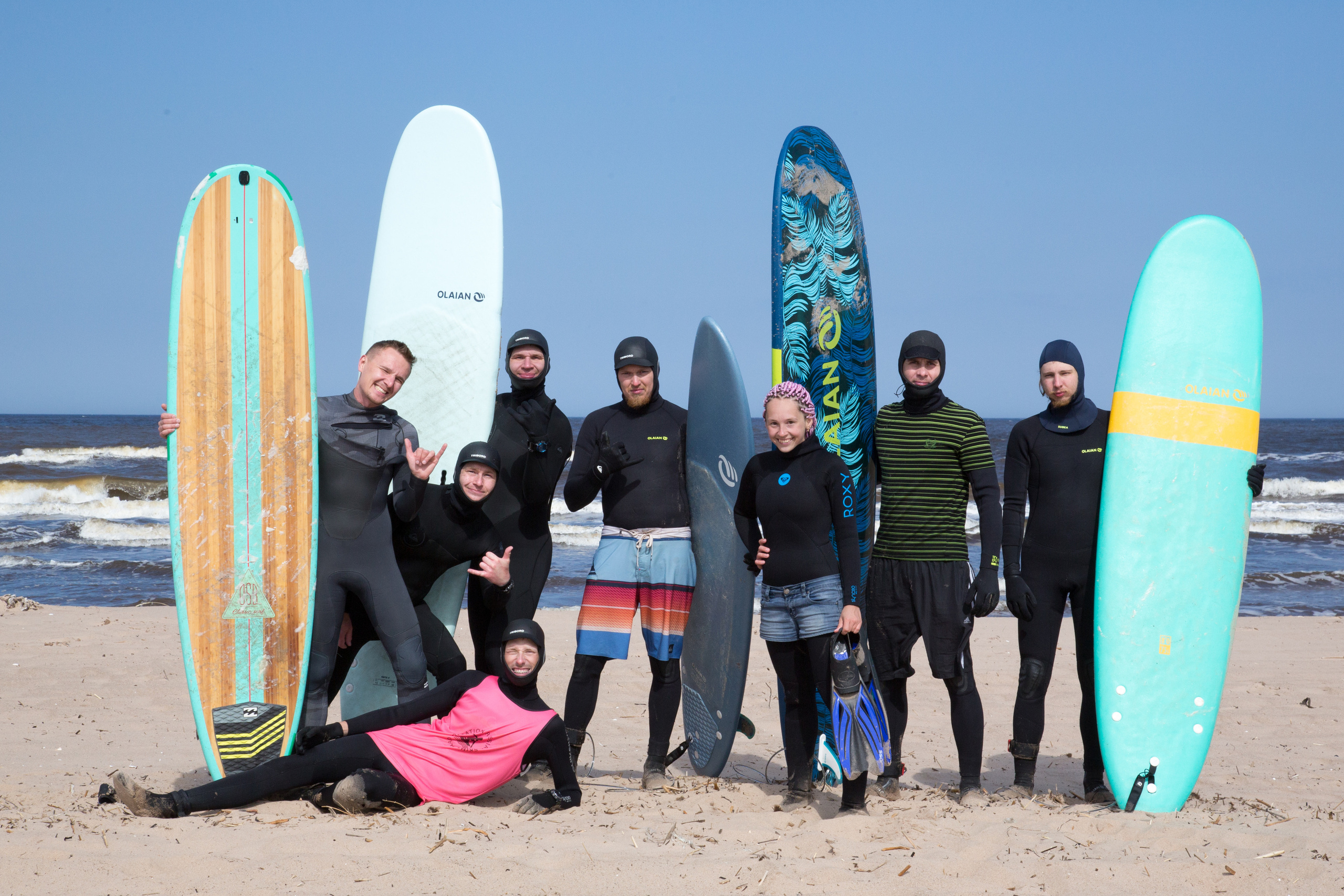 Серфинг на Белом море. Репортаржный фотограф в Архангельске Александра Конычева