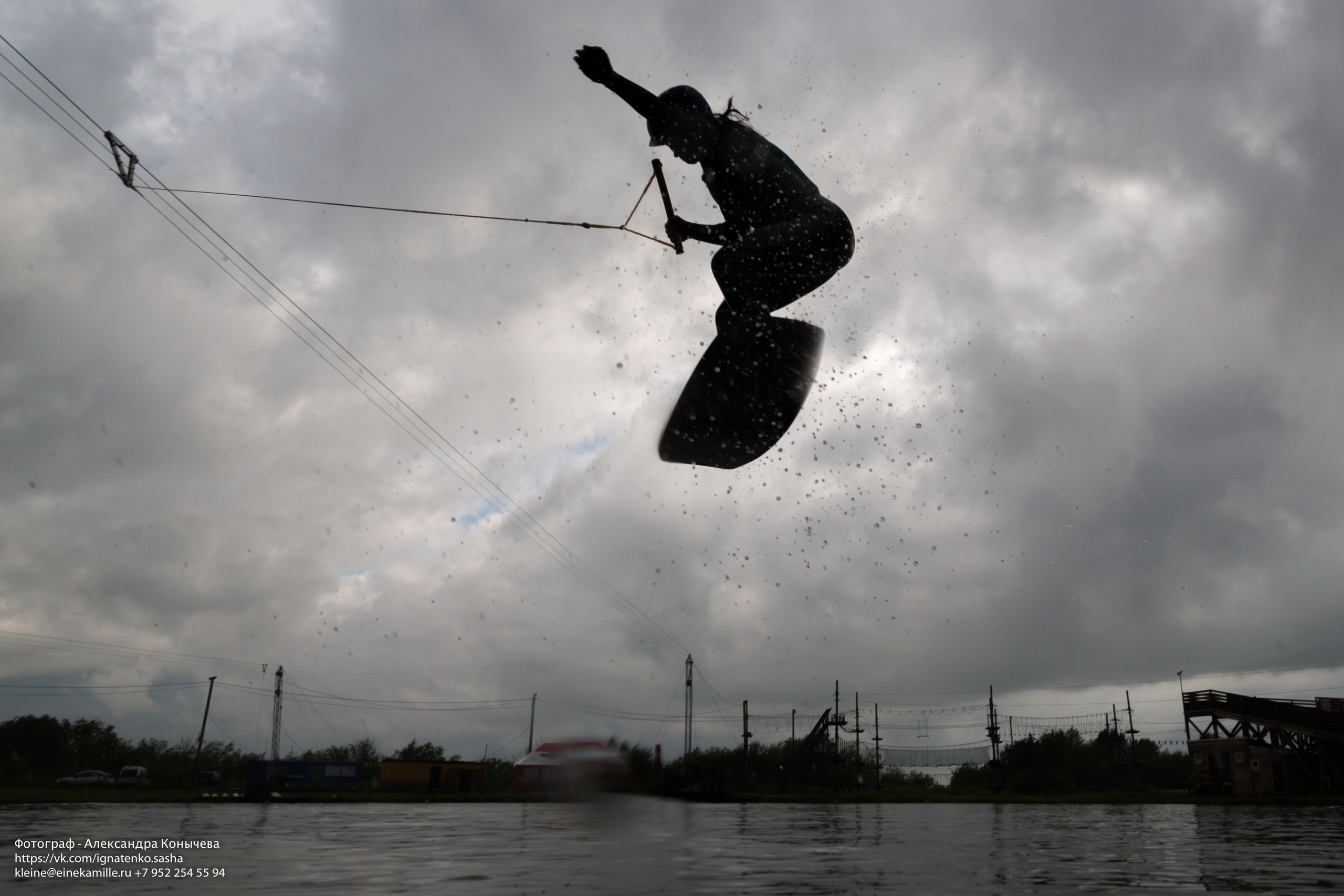 Вейкбординг. Репортаржный фотограф в Архангельске Александра Конычева