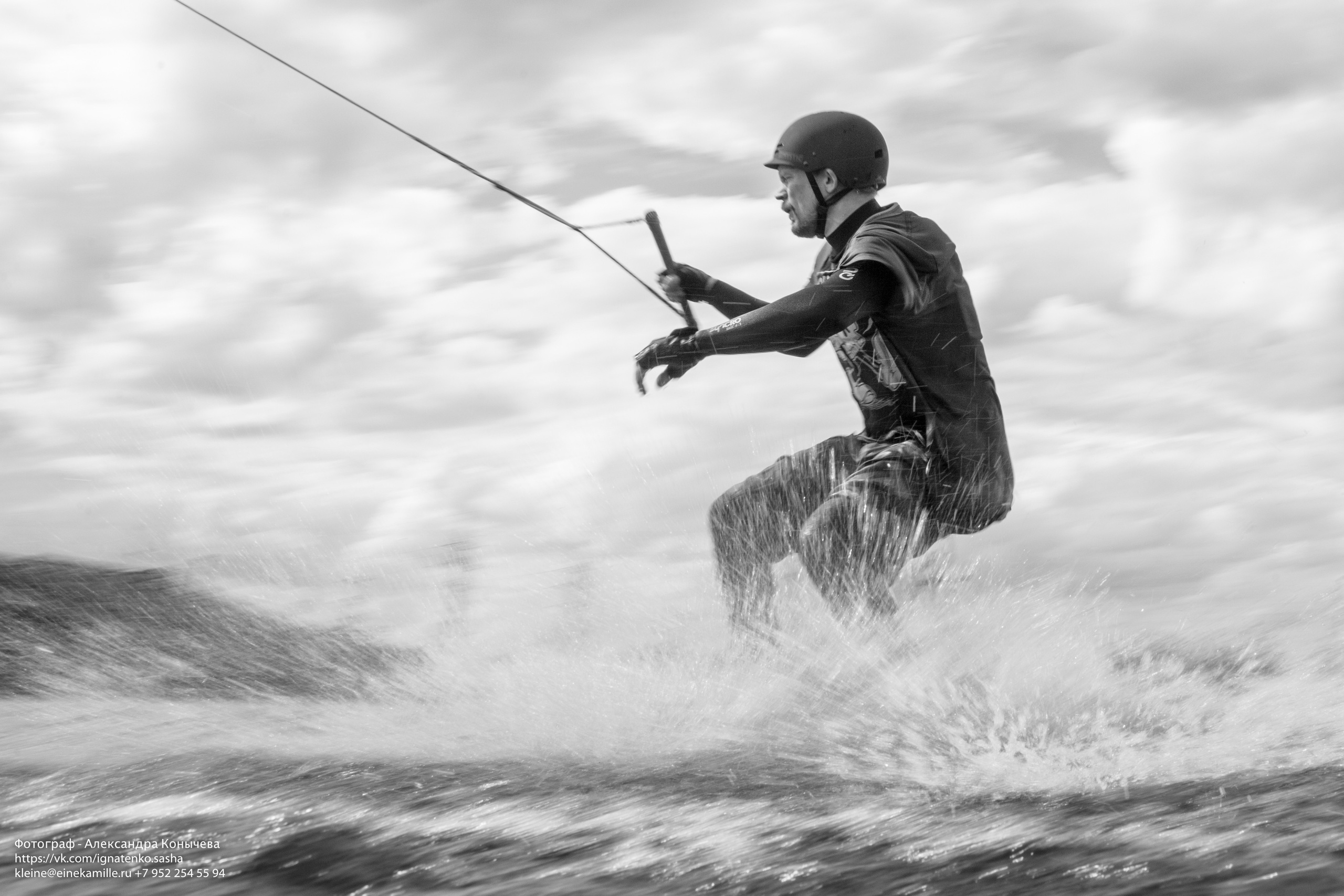 Вейкбординг. Репортаржный фотограф в Архангельске Александра Конычева