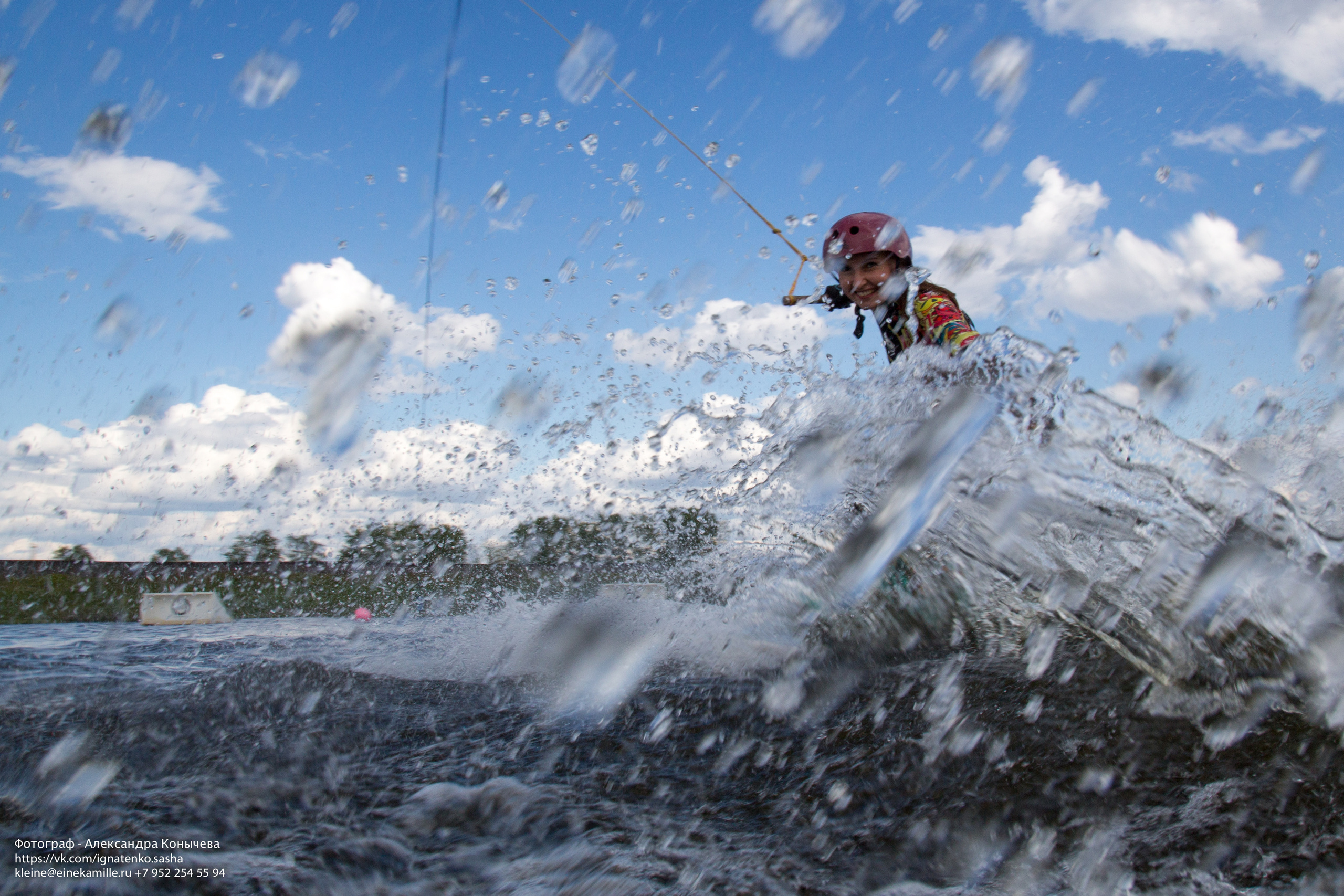 Вейкбординг. Репортаржный фотограф в Архангельске Александра Конычева