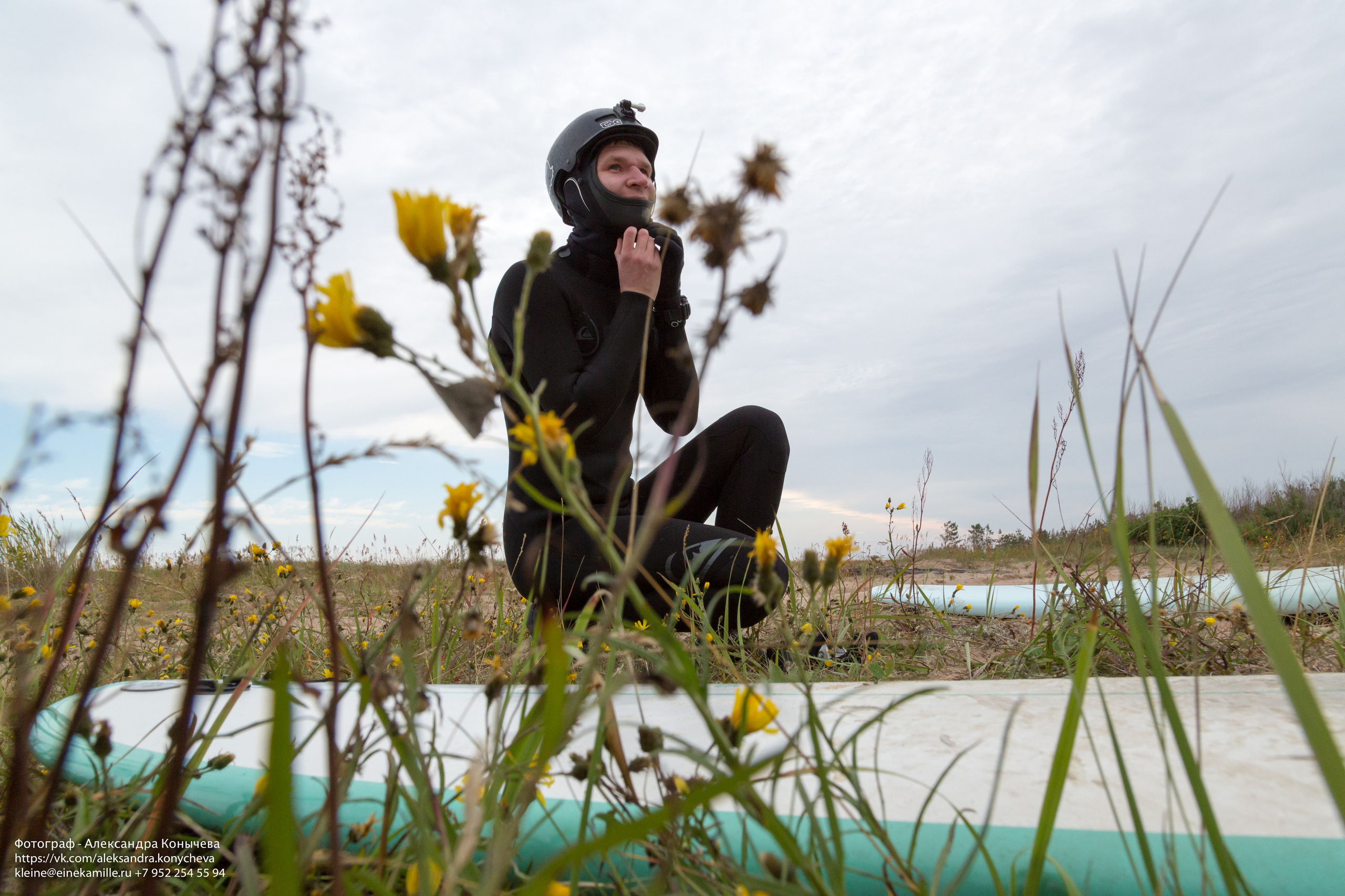 Серфинг на Белом море. Репортаржный фотограф в Архангельске Александра Конычева