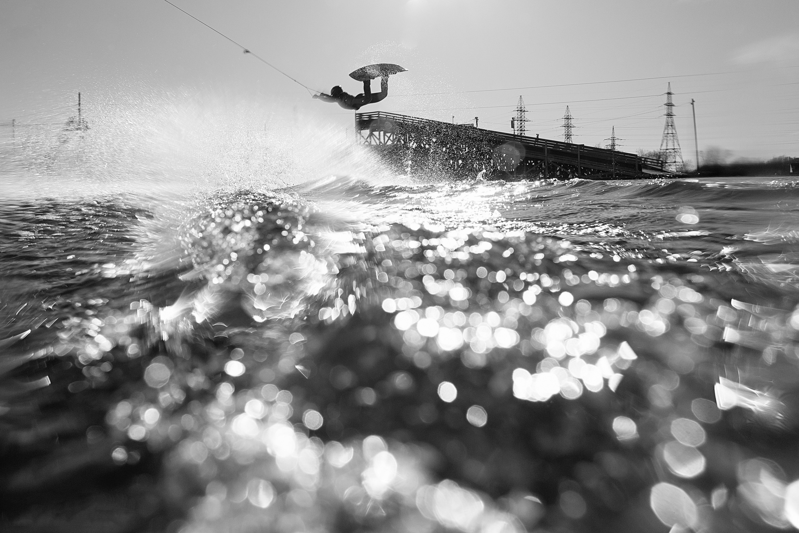 Вейкбординг. Репортаржный фотограф в Архангельске Александра Конычева
