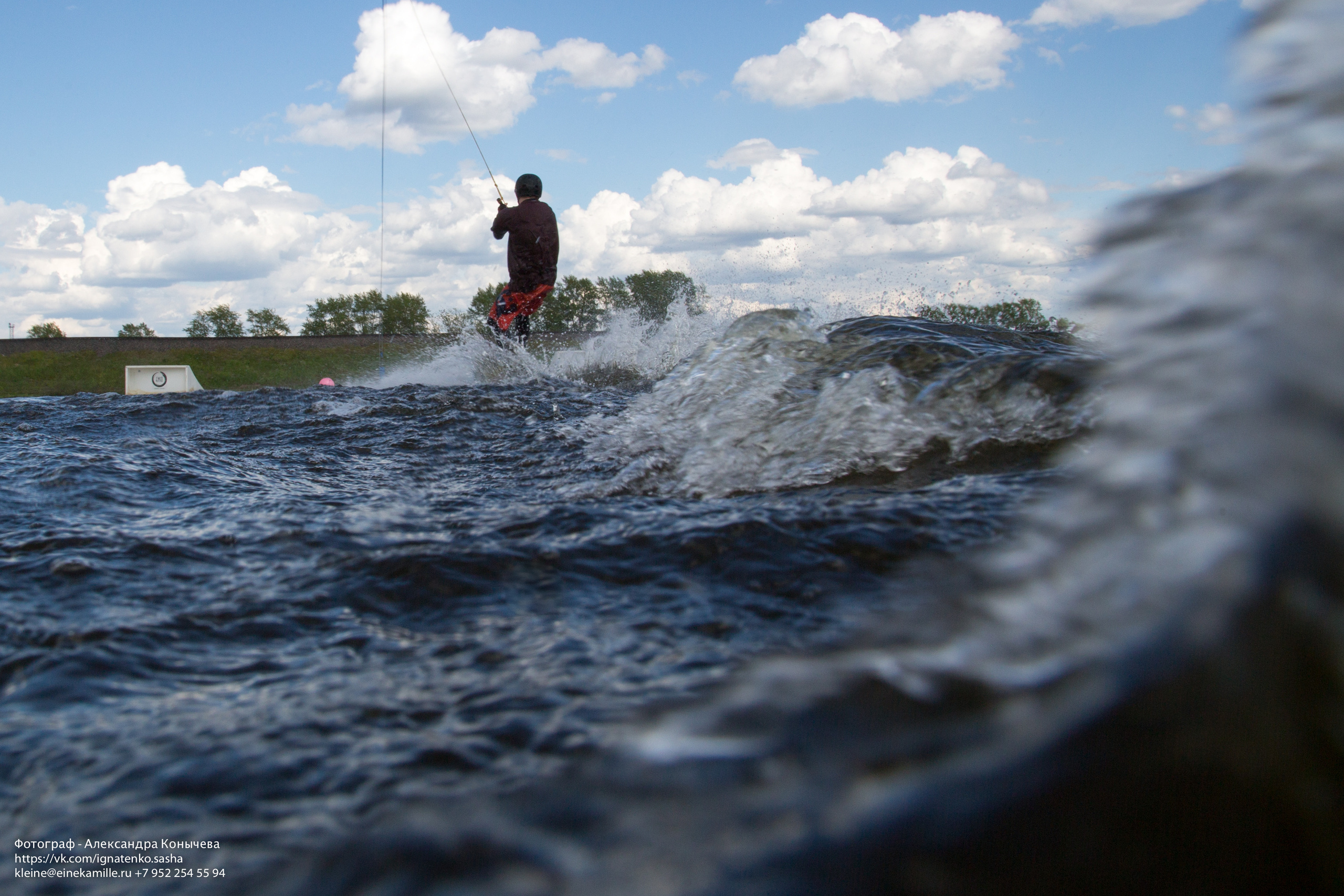 Вейкбординг. Репортаржный фотограф в Архангельске Александра Конычева