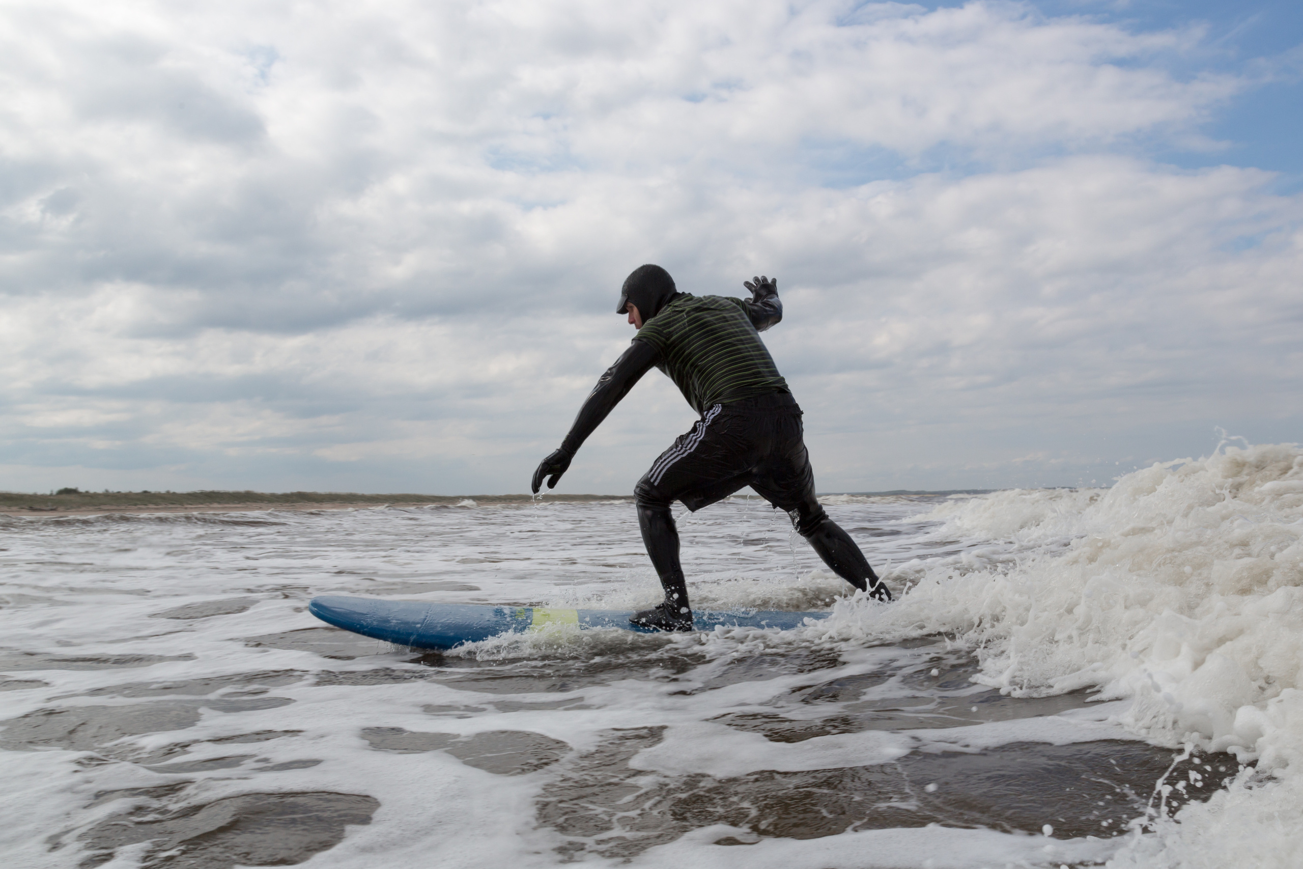 Серфинг на Белом море. Репортаржный фотограф в Архангельске Александра Конычева