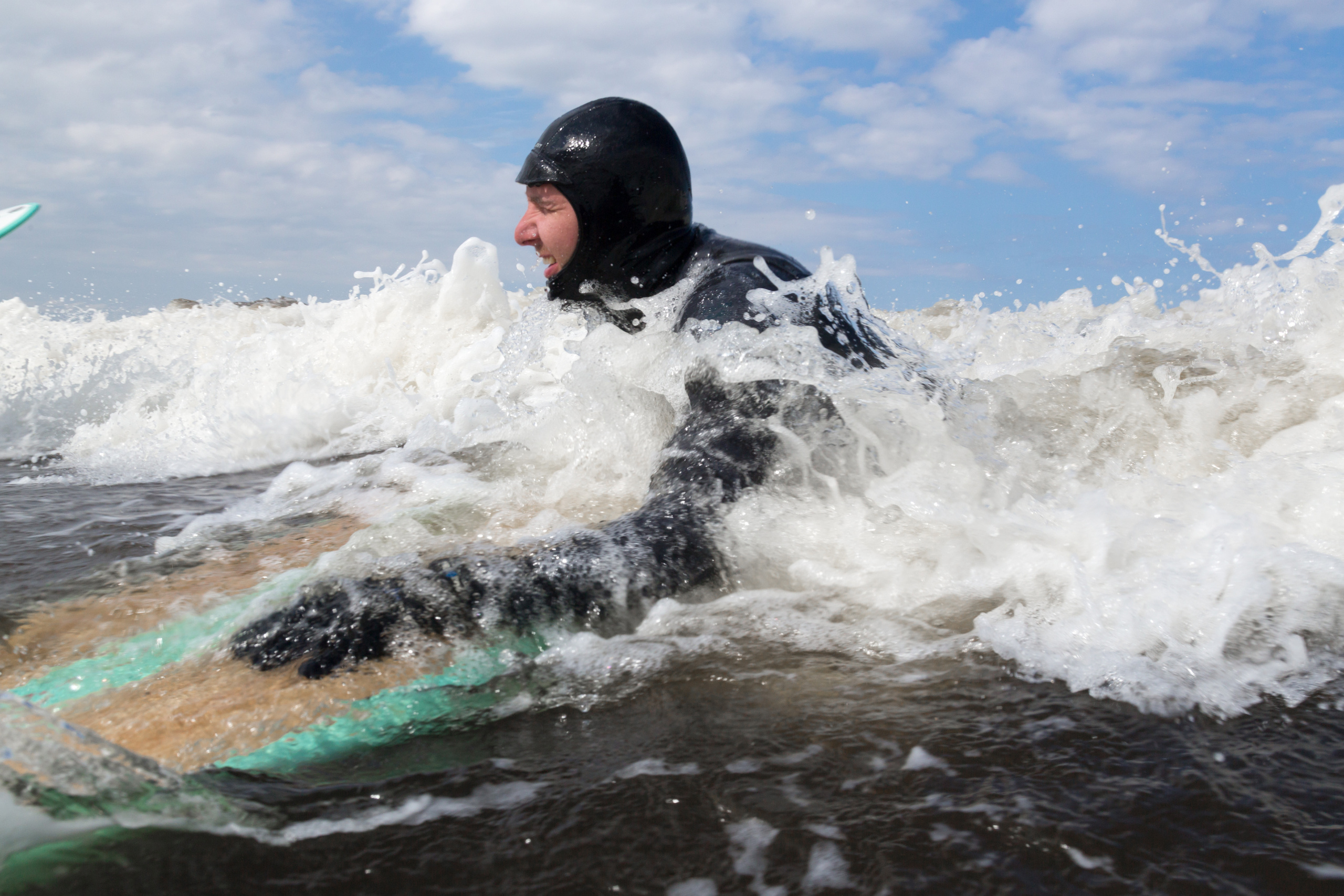 Серфинг на Белом море. Репортаржный фотограф в Архангельске Александра Конычева
